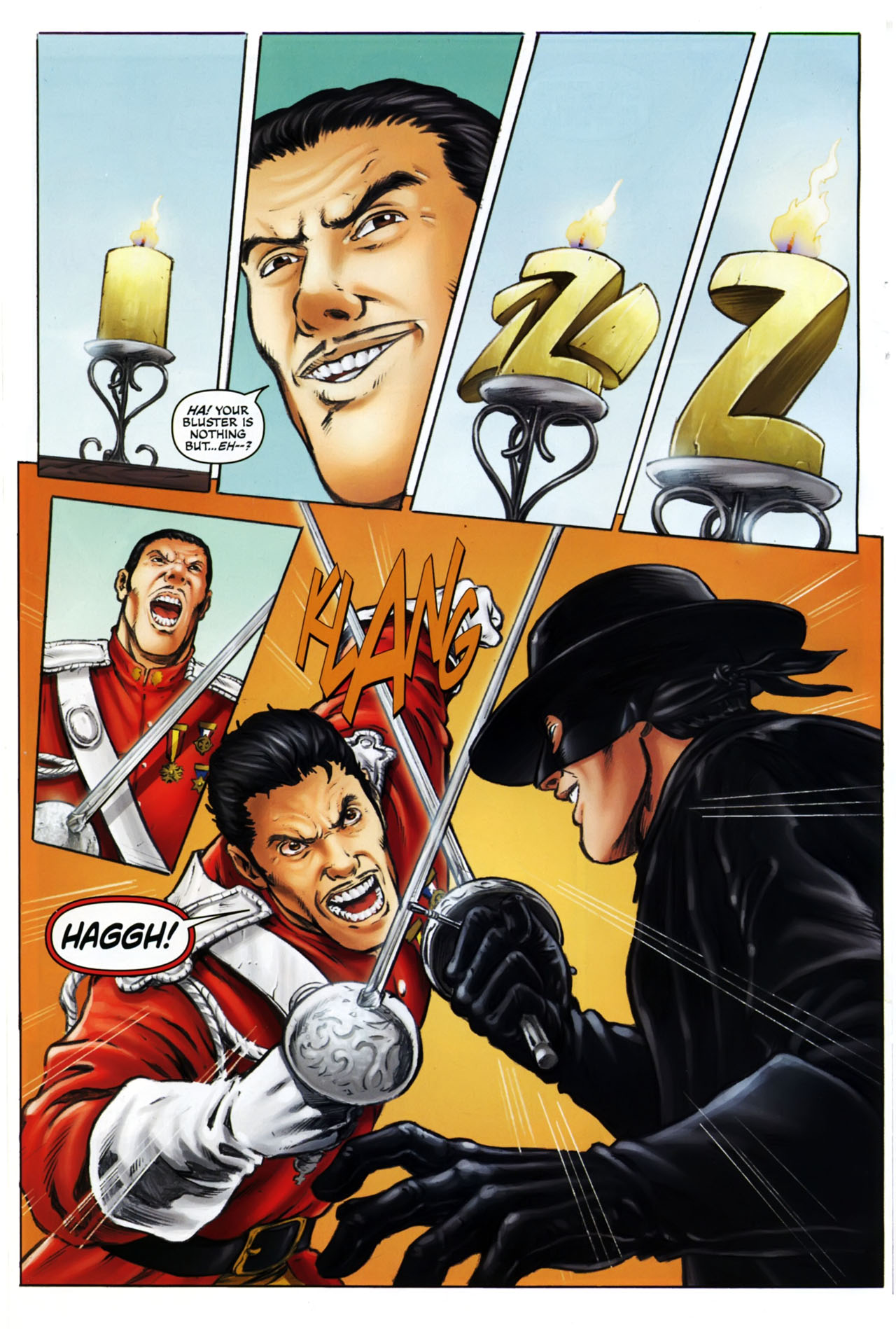 Read online Zorro (2008) comic -  Issue #13 - 21