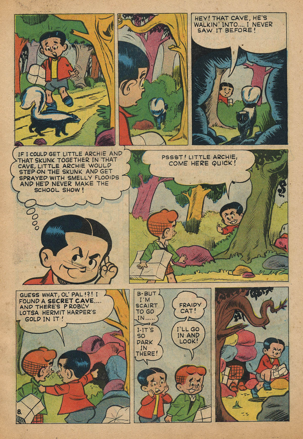 Read online Little Archie In Animal Land comic -  Issue #17 - 10