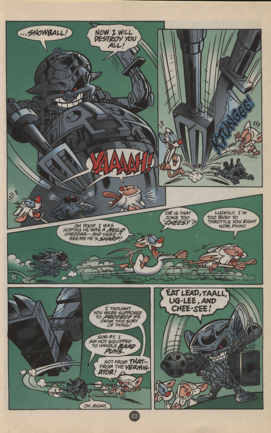 Read online Pinky and The Brain comic -  Issue #16 - 18