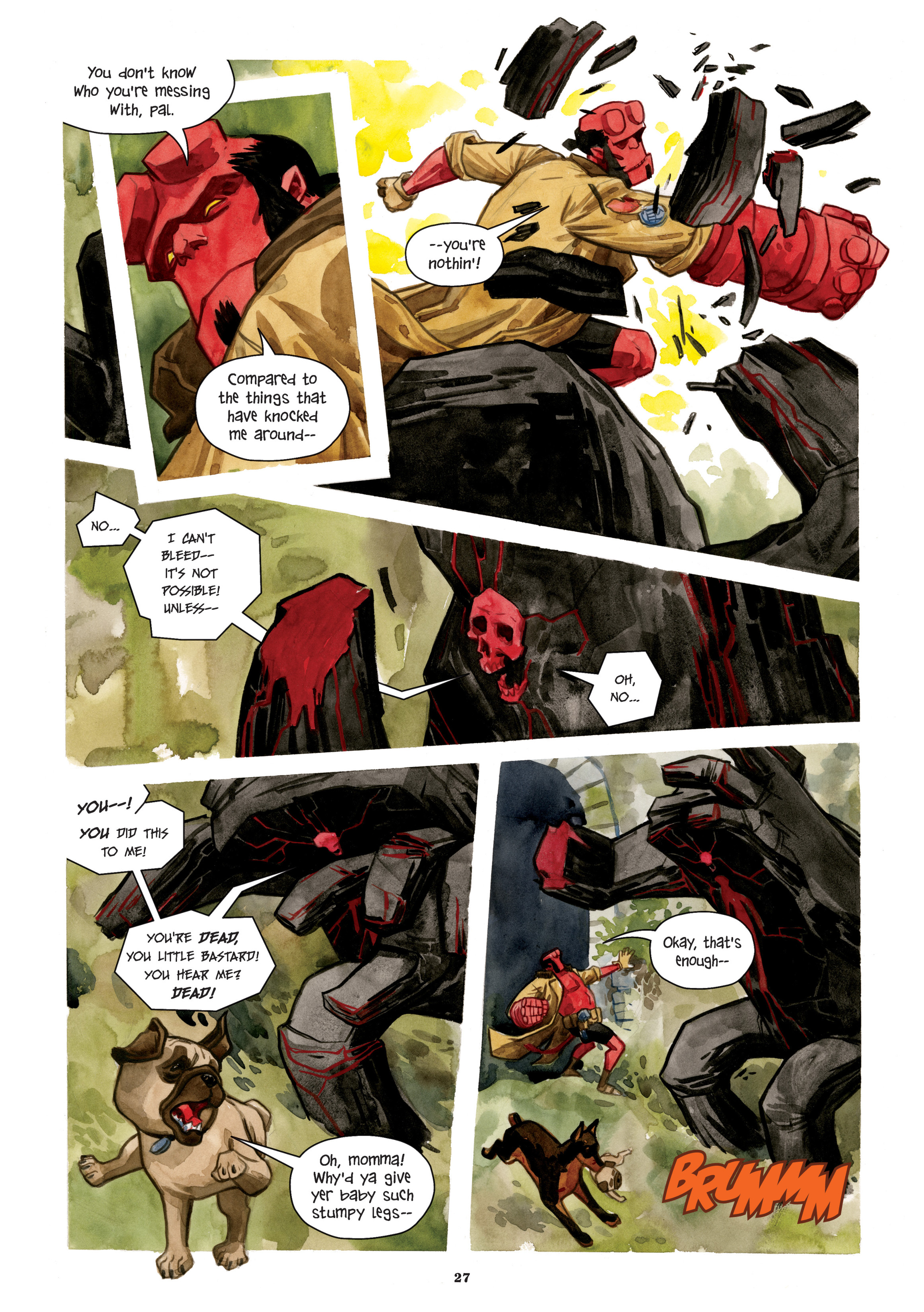 Read online Beasts of Burden: Neighborhood Watch (2019) comic -  Issue # TPB (Part 1) - 30