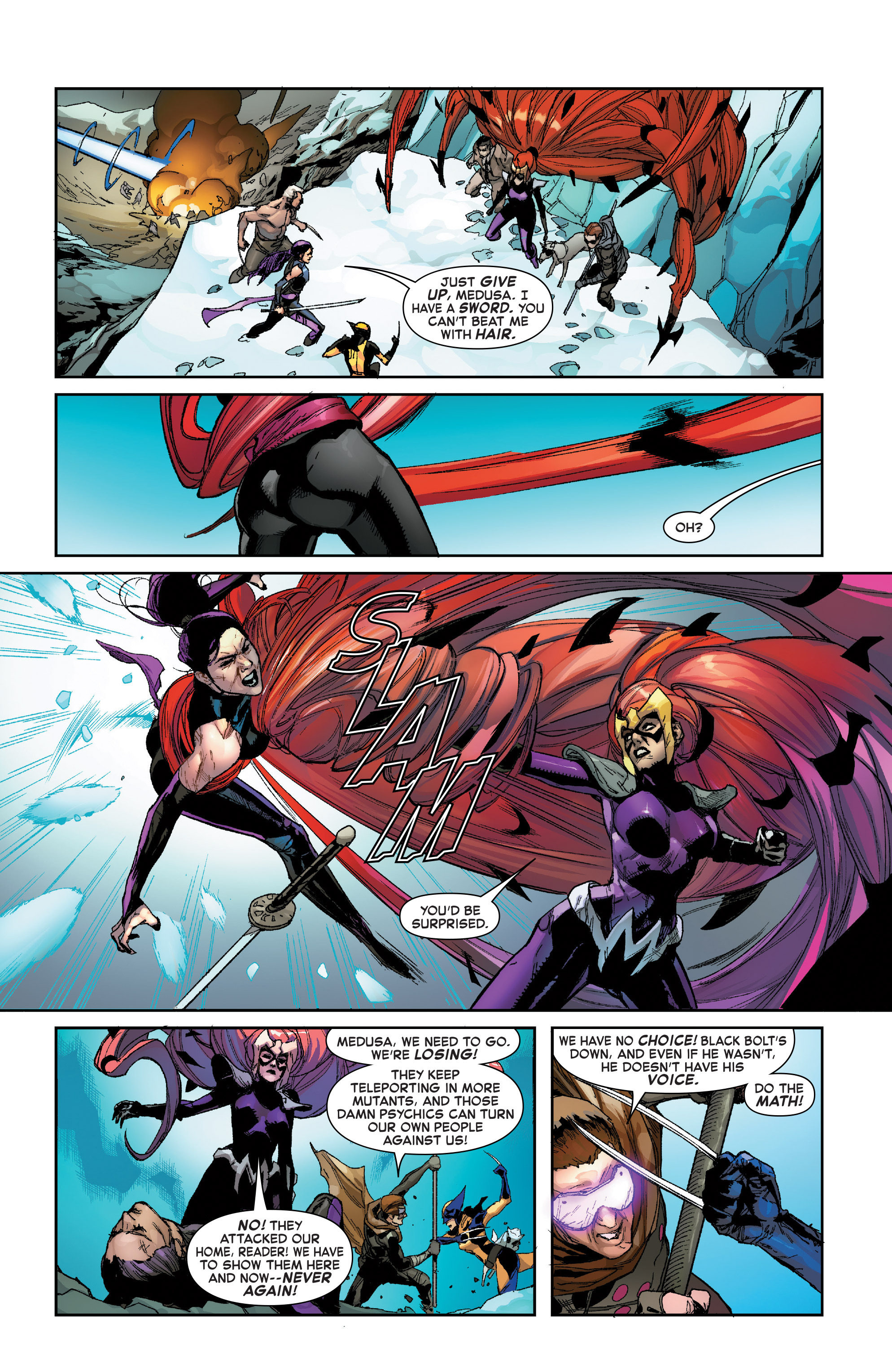 Read online Inhumans Vs. X-Men comic -  Issue #6 - 11