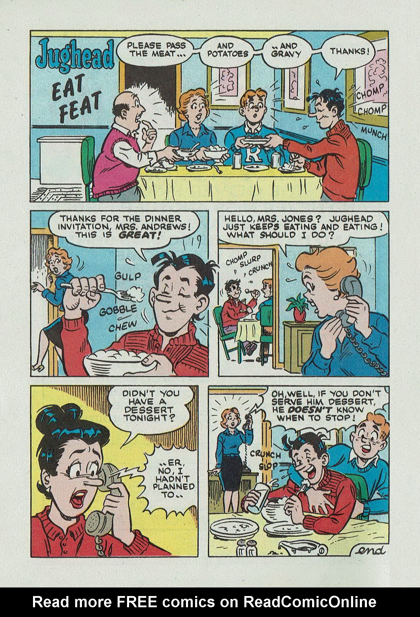 Read online Jughead Jones Comics Digest comic -  Issue #80 - 26