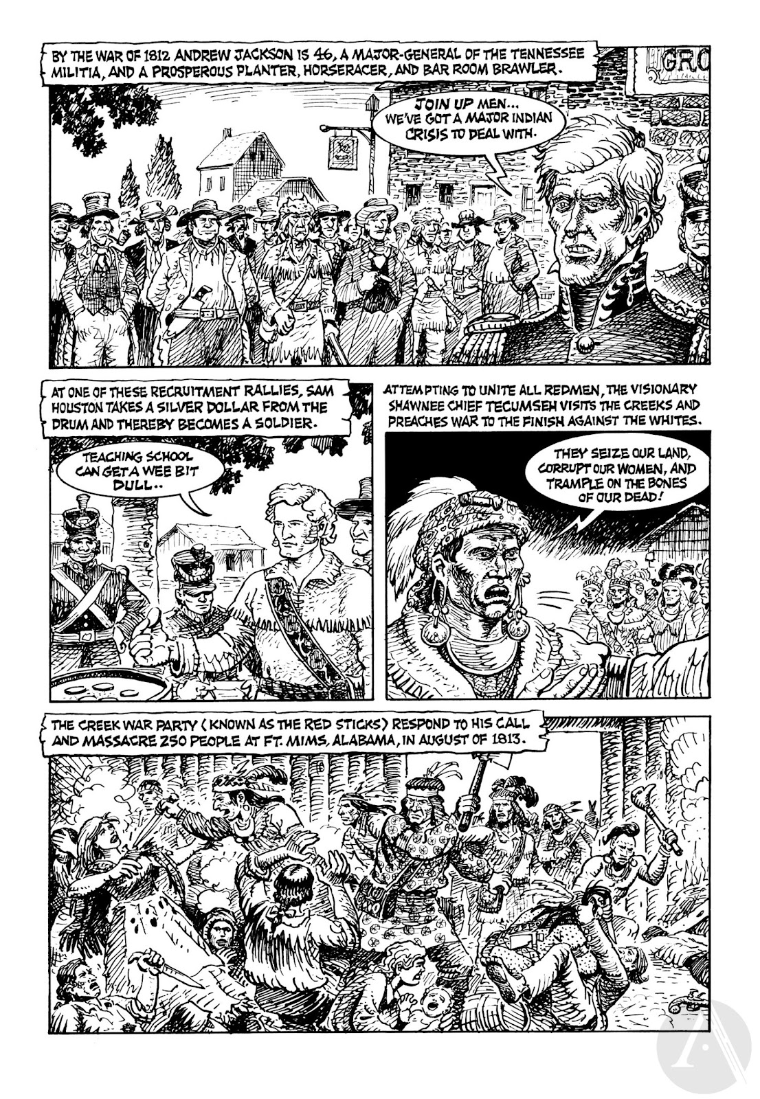 Indian Lover: Sam Houston & the Cherokees issue TPB - Page 17