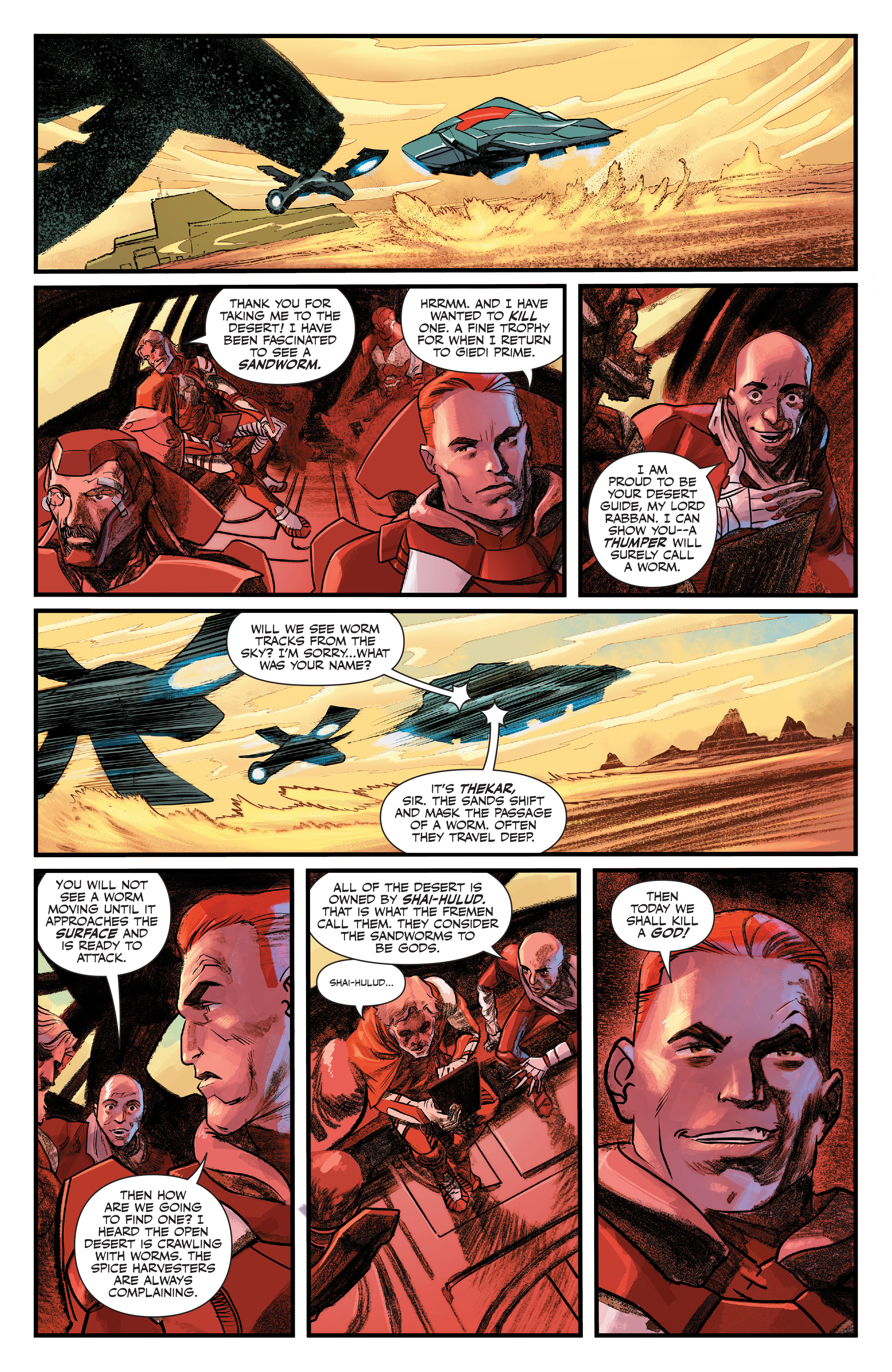 Read online Dune: House Atreides comic -  Issue #2 - 5