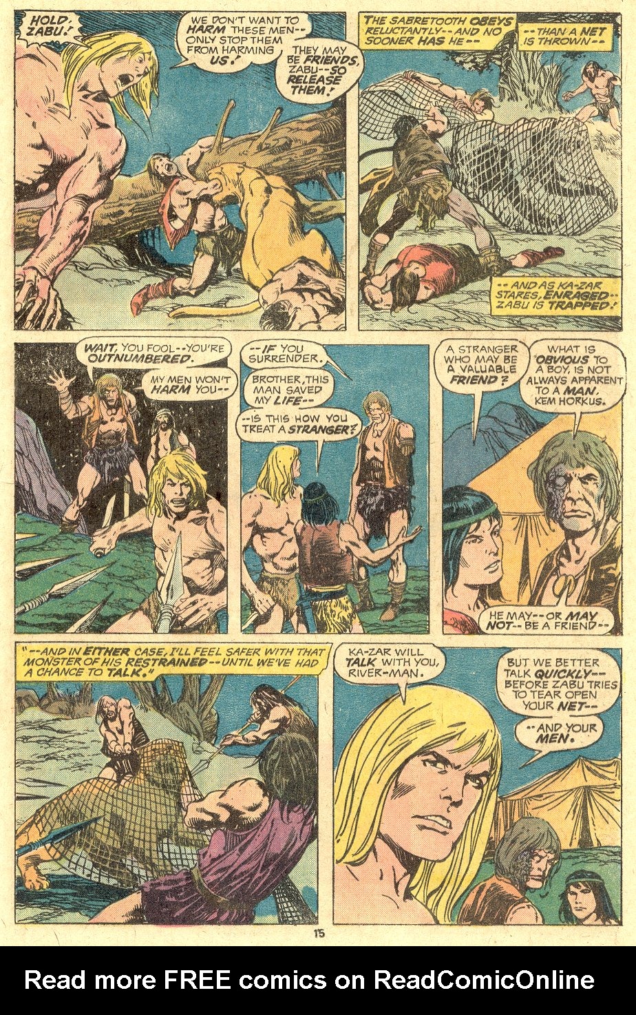 Read online Ka-Zar comic -  Issue #6 - 10