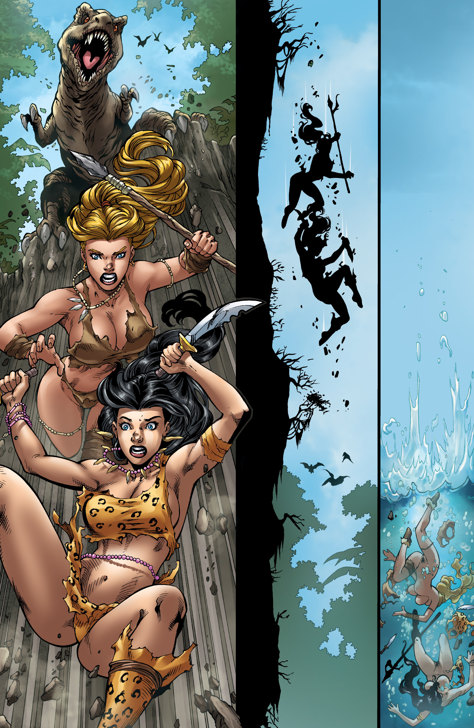 Read online Jungle Fantasy: Vixens comic -  Issue #1 - 4