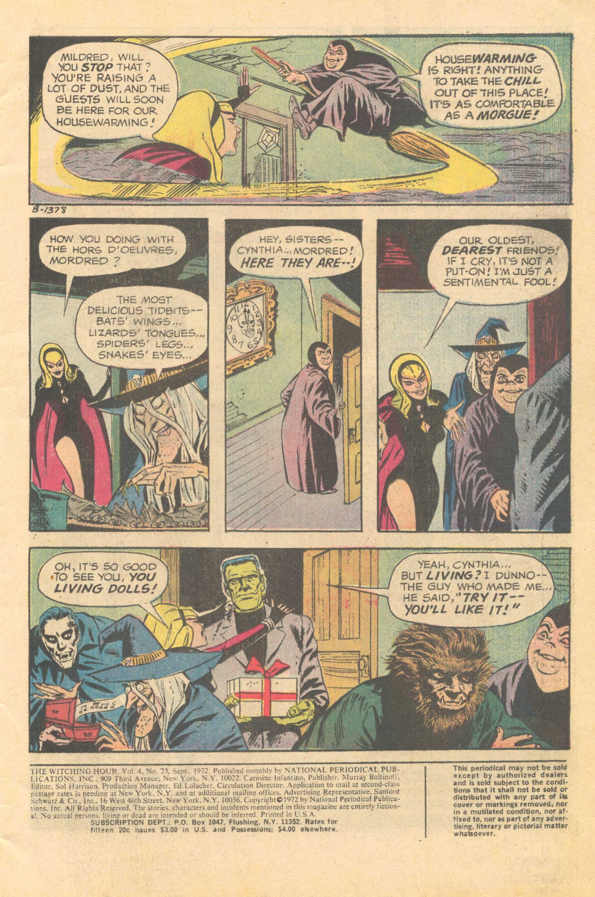 Read online The Witching Hour (1969) comic -  Issue #23 - 3
