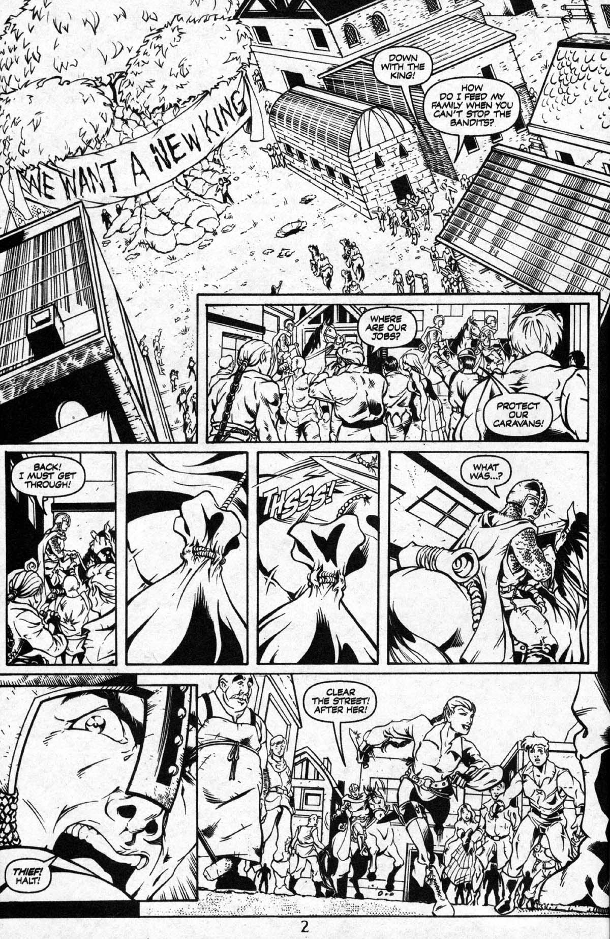 Read online Dungeons & Dragons: Black & White comic -  Issue #1 - 3