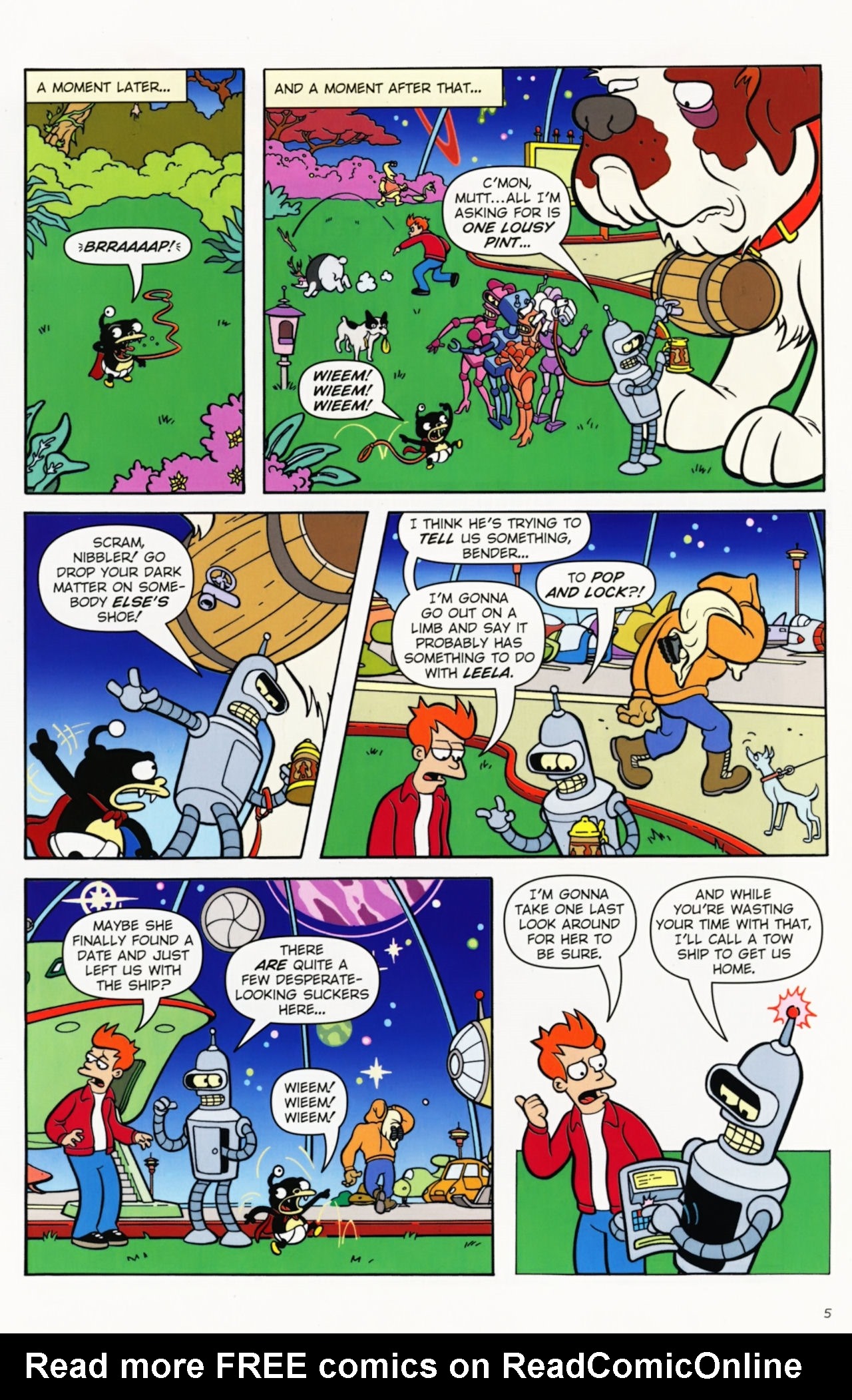 Read online Futurama Comics comic -  Issue #54 - 6