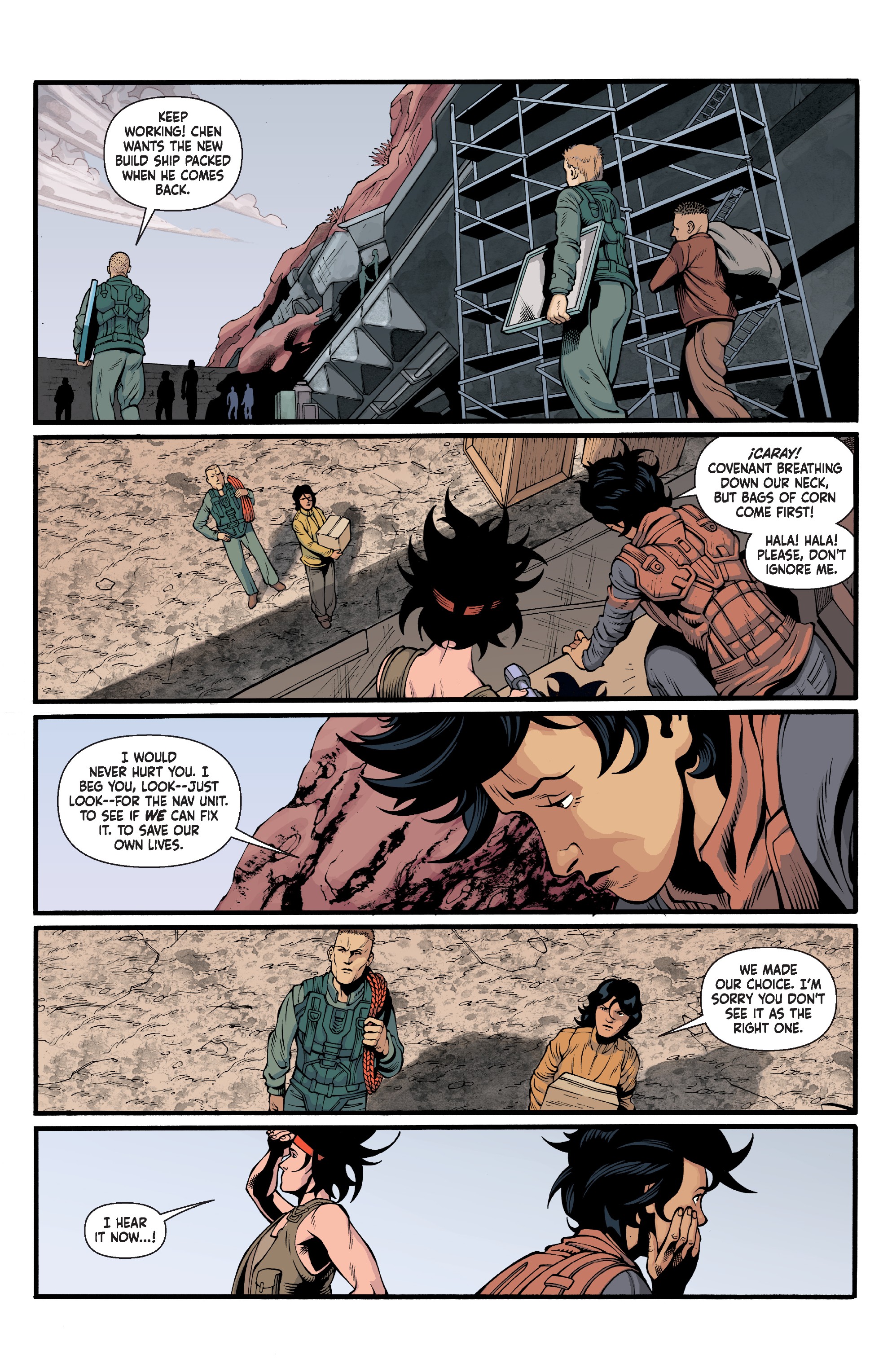 Read online Halo: Lone Wolf comic -  Issue #3 - 19