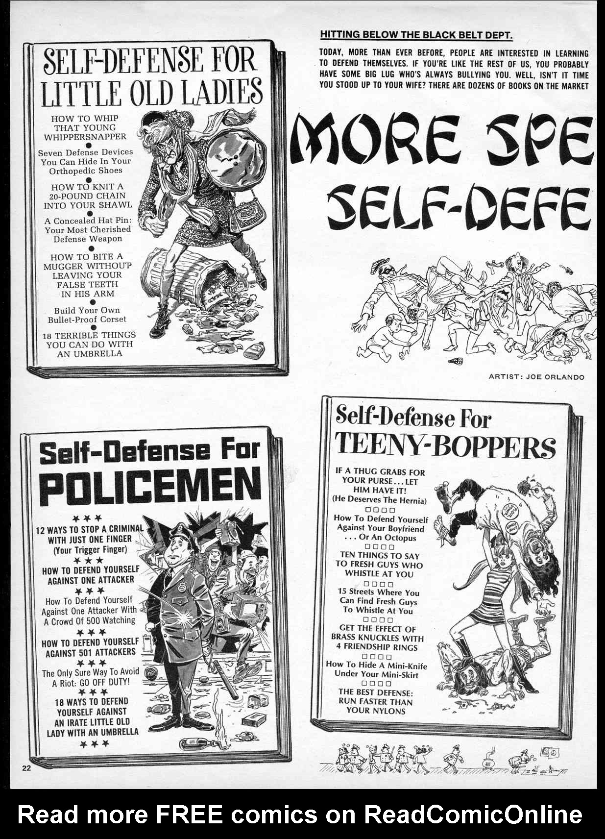 Read online MAD comic -  Issue #121 - 24