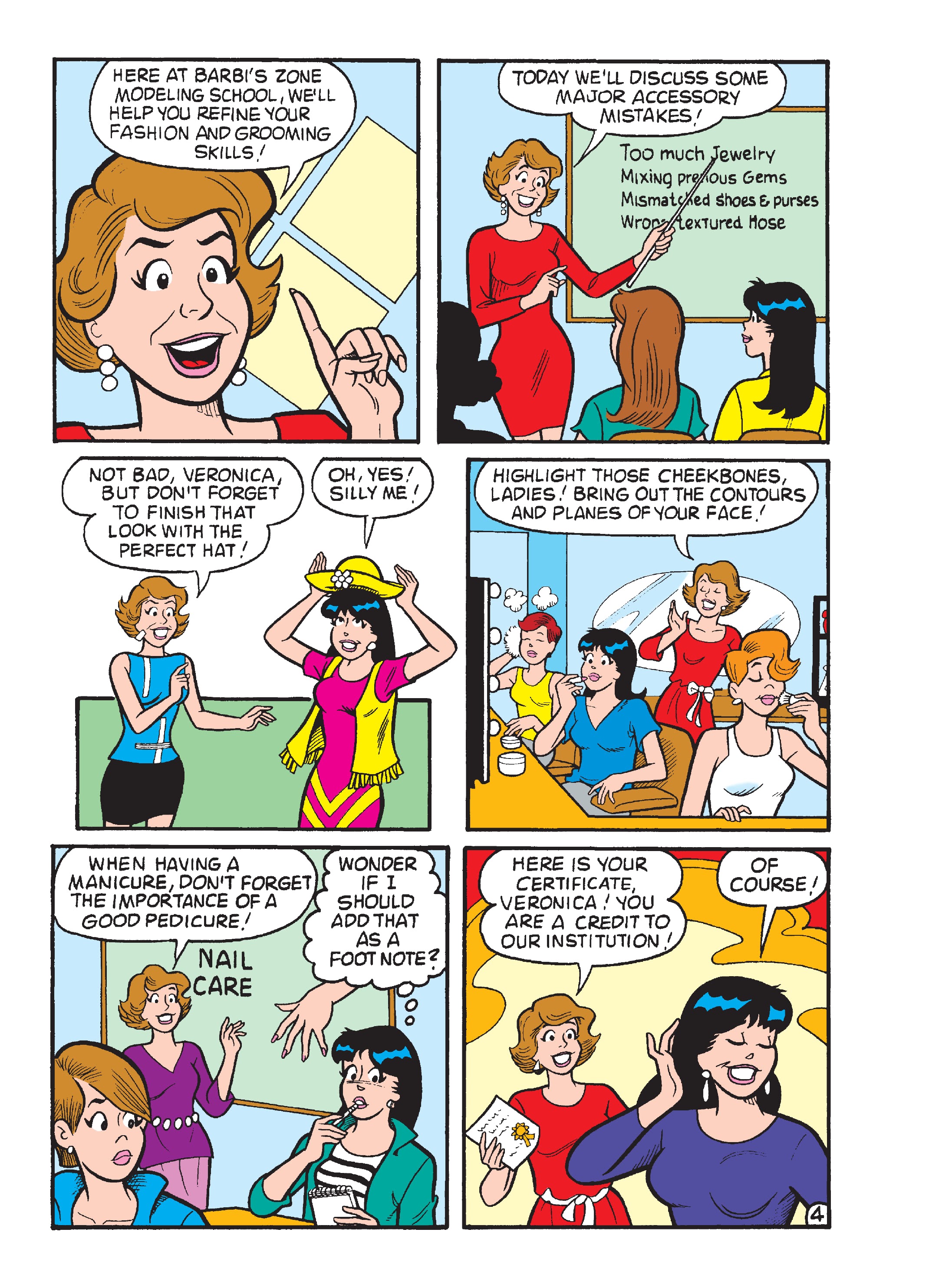 Read online World of Betty & Veronica Digest comic -  Issue #6 - 137