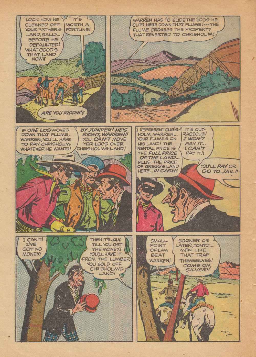 Read online The Lone Ranger (1948) comic -  Issue #33 - 38