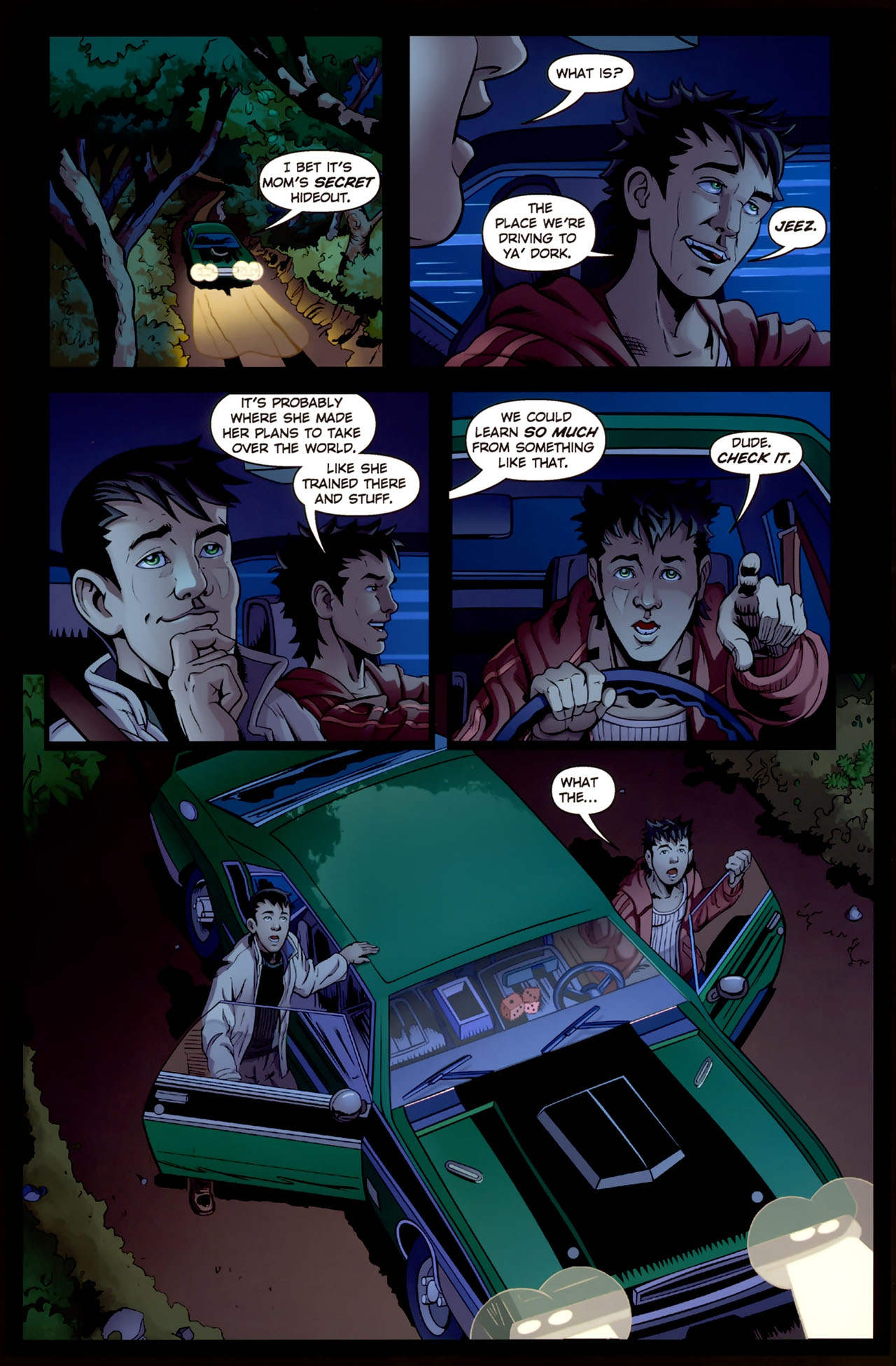Read online Necessary Evil comic -  Issue #1 - 12