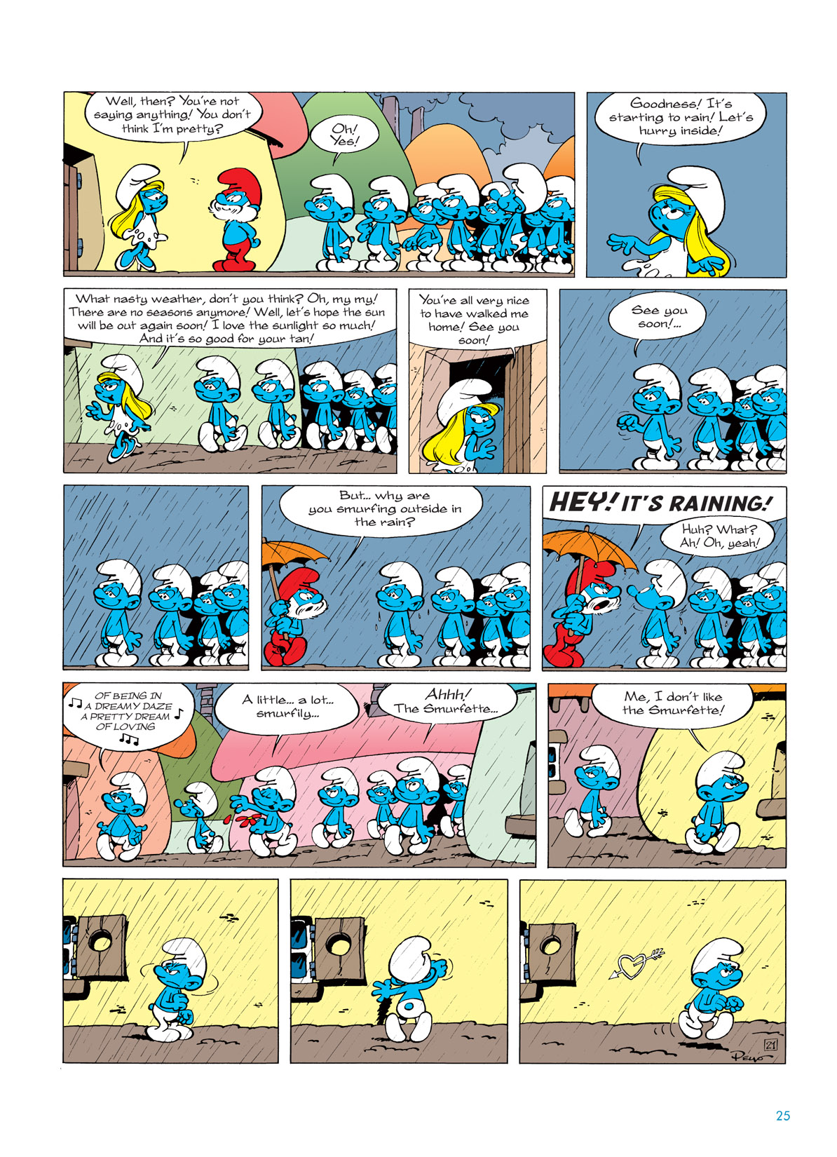 Read online The Smurfs comic -  Issue #4 - 25