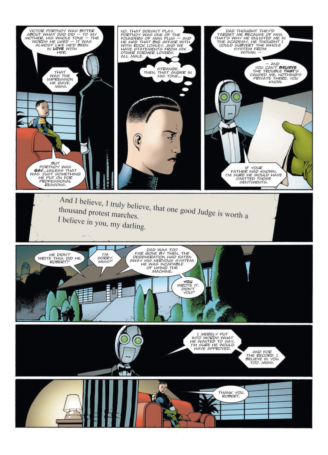 Read online Judge Dredd: America comic -  Issue # TPB - 137
