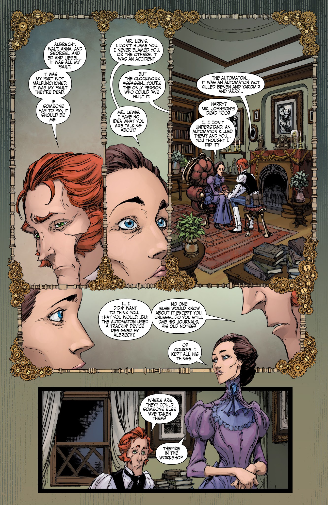 Read online Lady Mechanika: The Clockwork Assassin comic -  Issue #3 - 13