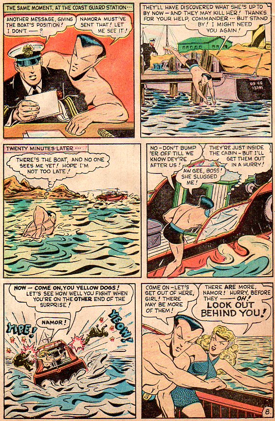 Read online Sub-Mariner Comics comic -  Issue #26 - 10