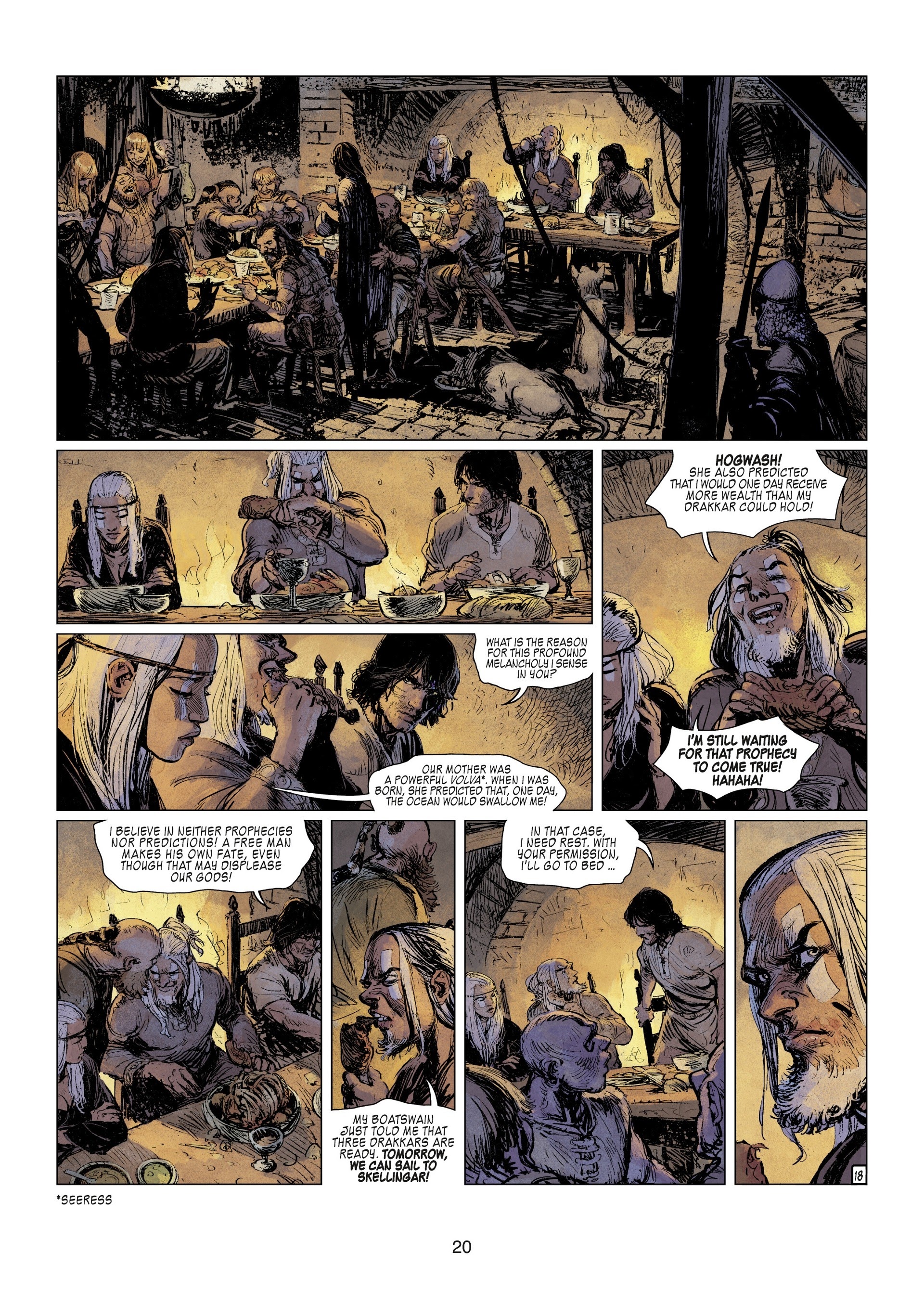 Read online Thorgal comic -  Issue #29 - 22