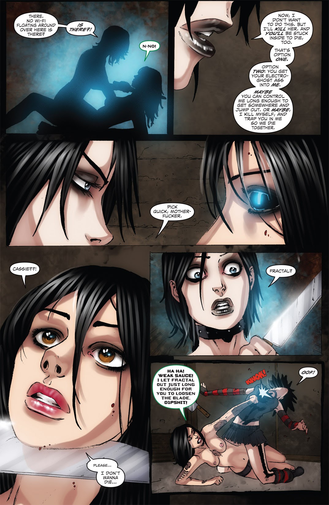 Read online Hack/Slash Annual - Suicide Girls Annual comic -  Issue # Full - 39