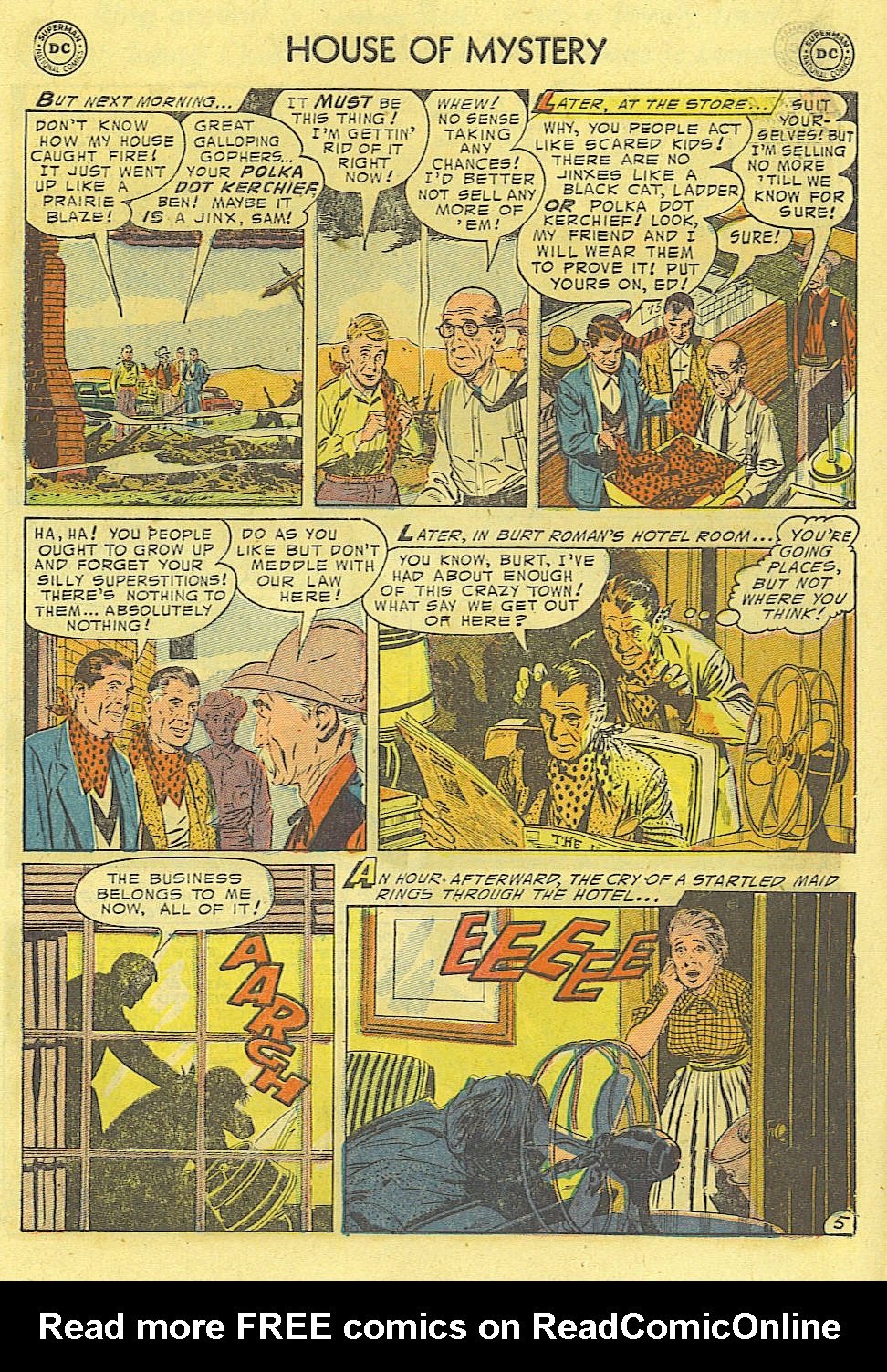 Read online House of Mystery (1951) comic -  Issue #35 - 7