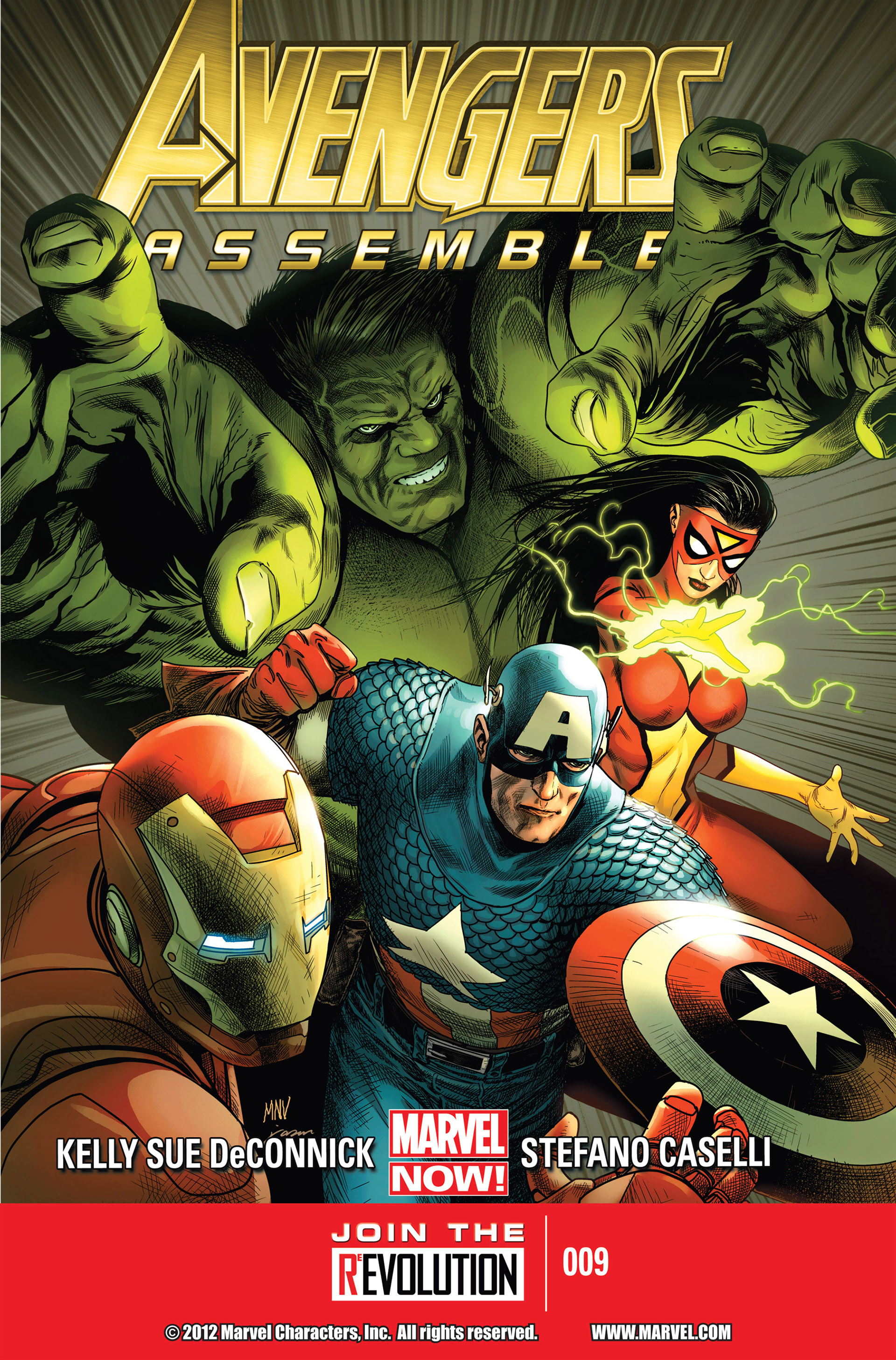Read online Avengers Assemble (2012) comic -  Issue #9 - 1