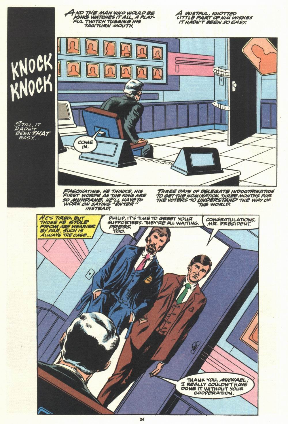 Read online Justice (1986) comic -  Issue #29 - 25