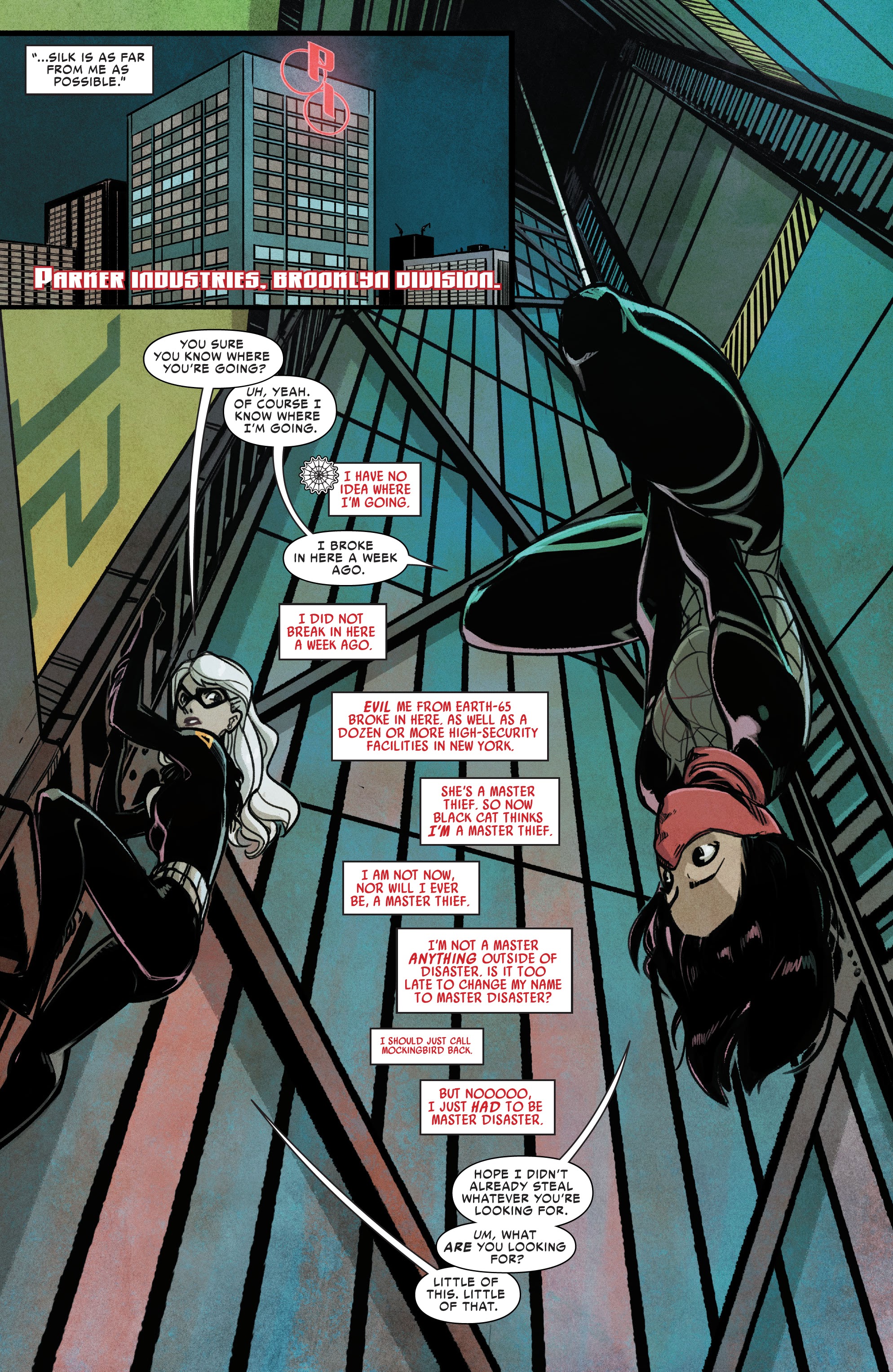 Read online Silk: Out of the Spider-Verse comic -  Issue # TPB 3 (Part 1) - 8