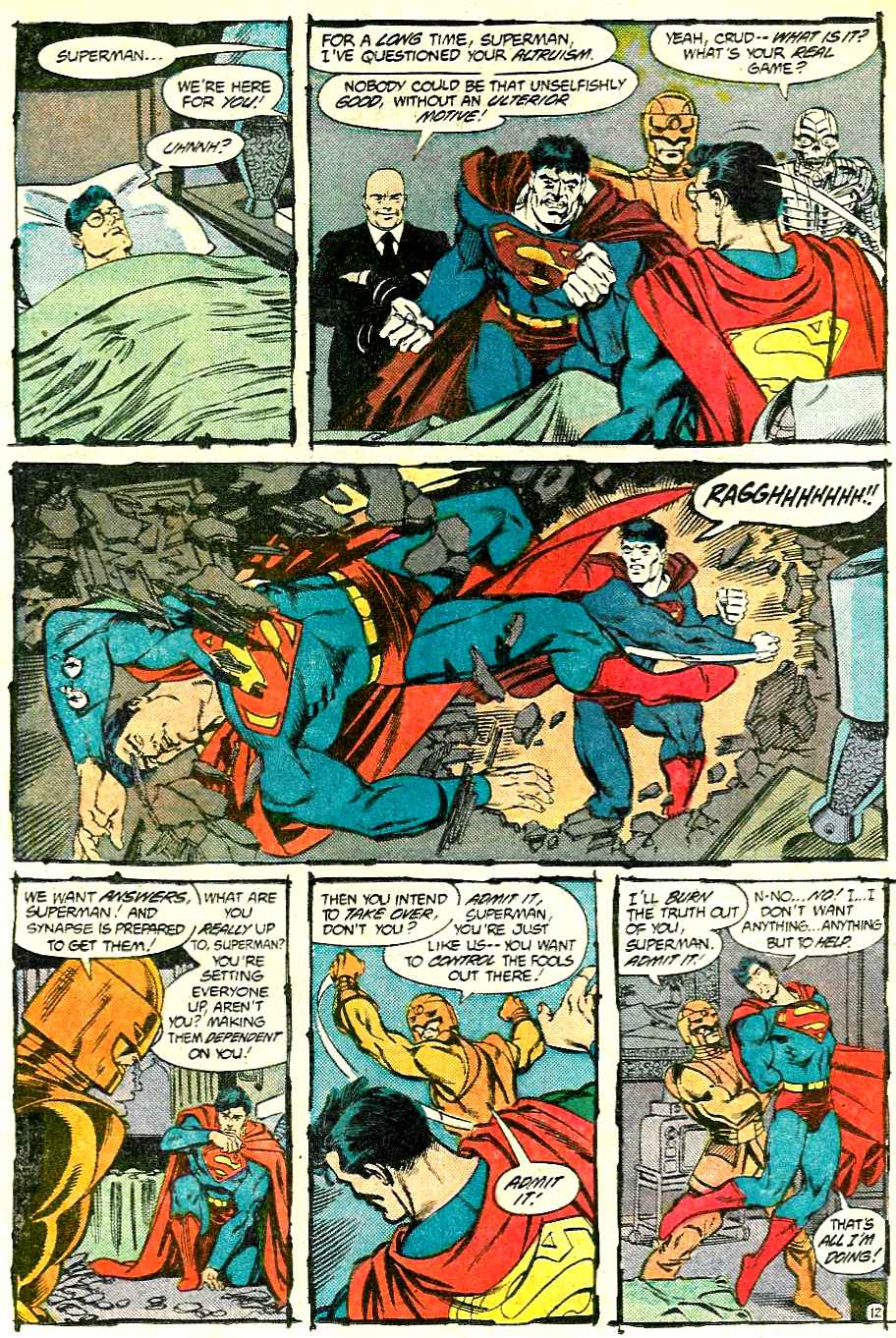 Read online Adventures of Superman (1987) comic -  Issue #427 - 12