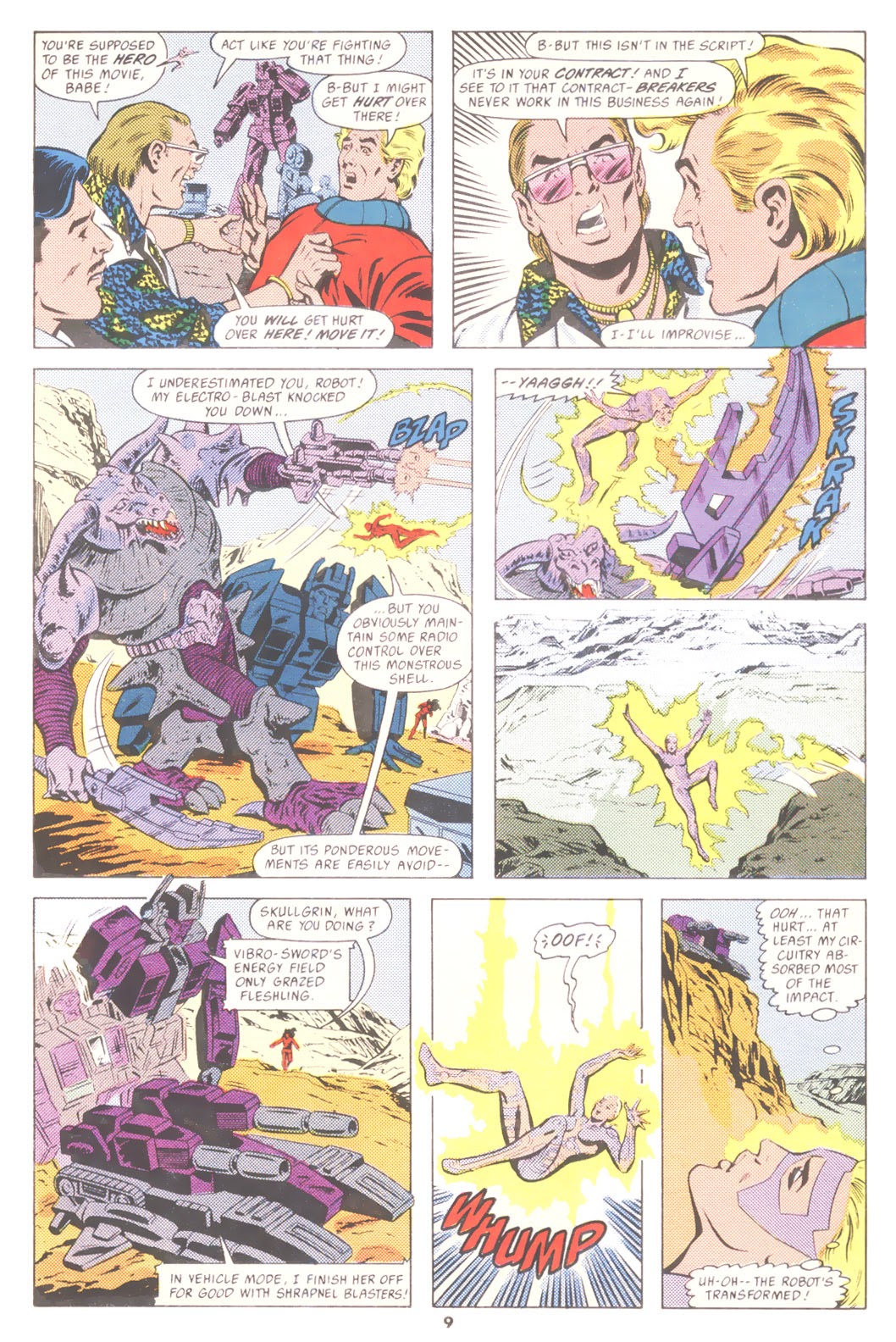 Read online The Transformers (UK) comic -  Issue #191 - 9