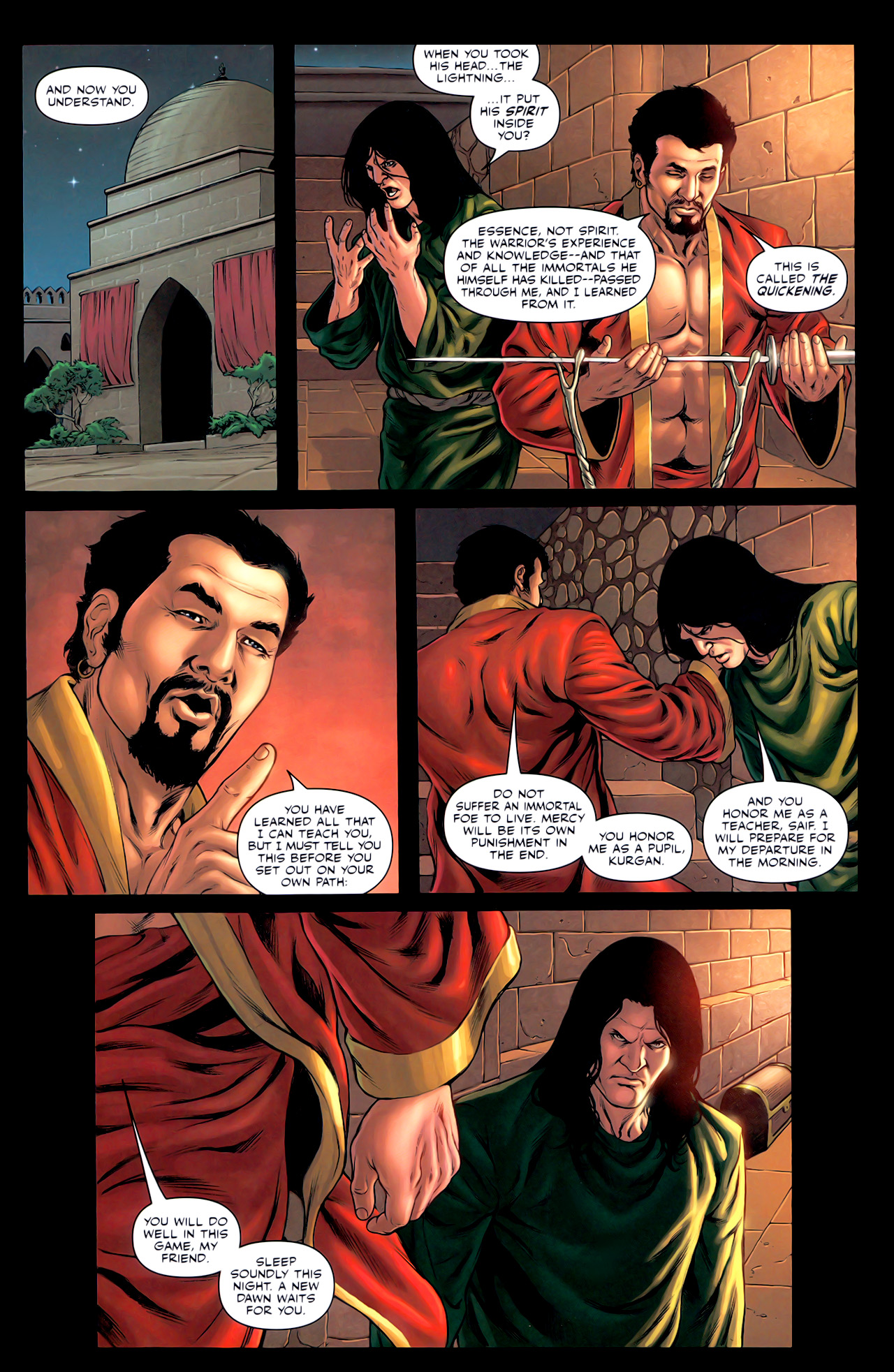 Read online Highlander Origins: The Kurgan comic -  Issue #1 - 28