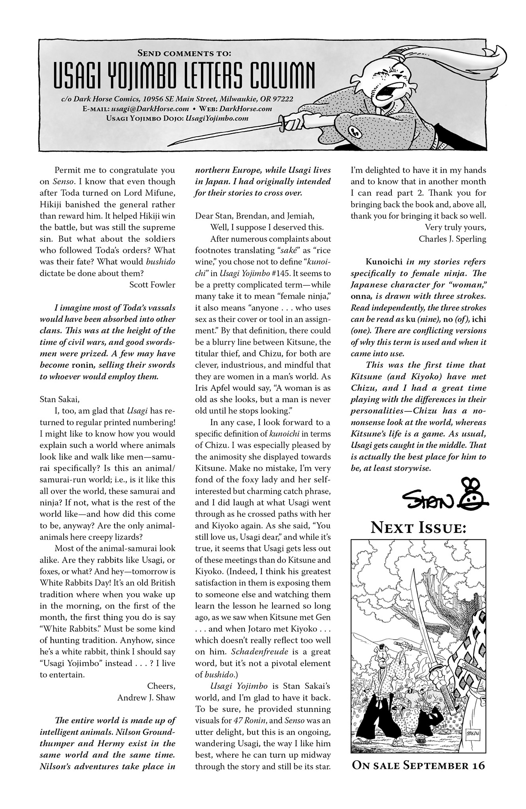 Read online Usagi Yojimbo (1996) comic -  Issue #147 - 27