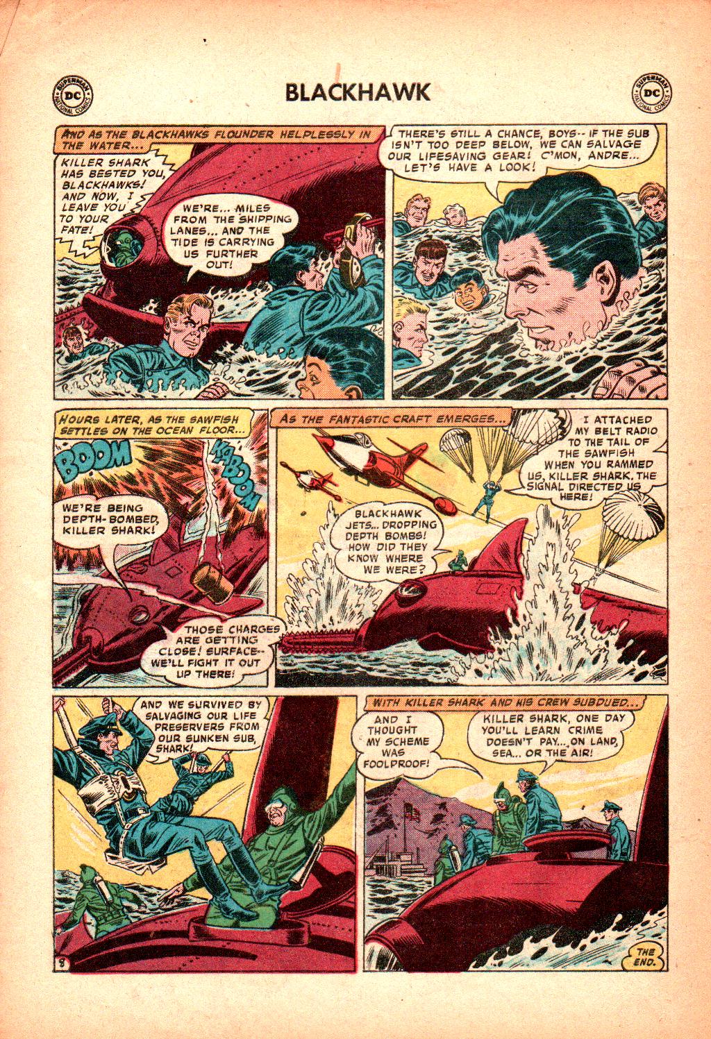 Read online Blackhawk (1957) comic -  Issue #128 - 32