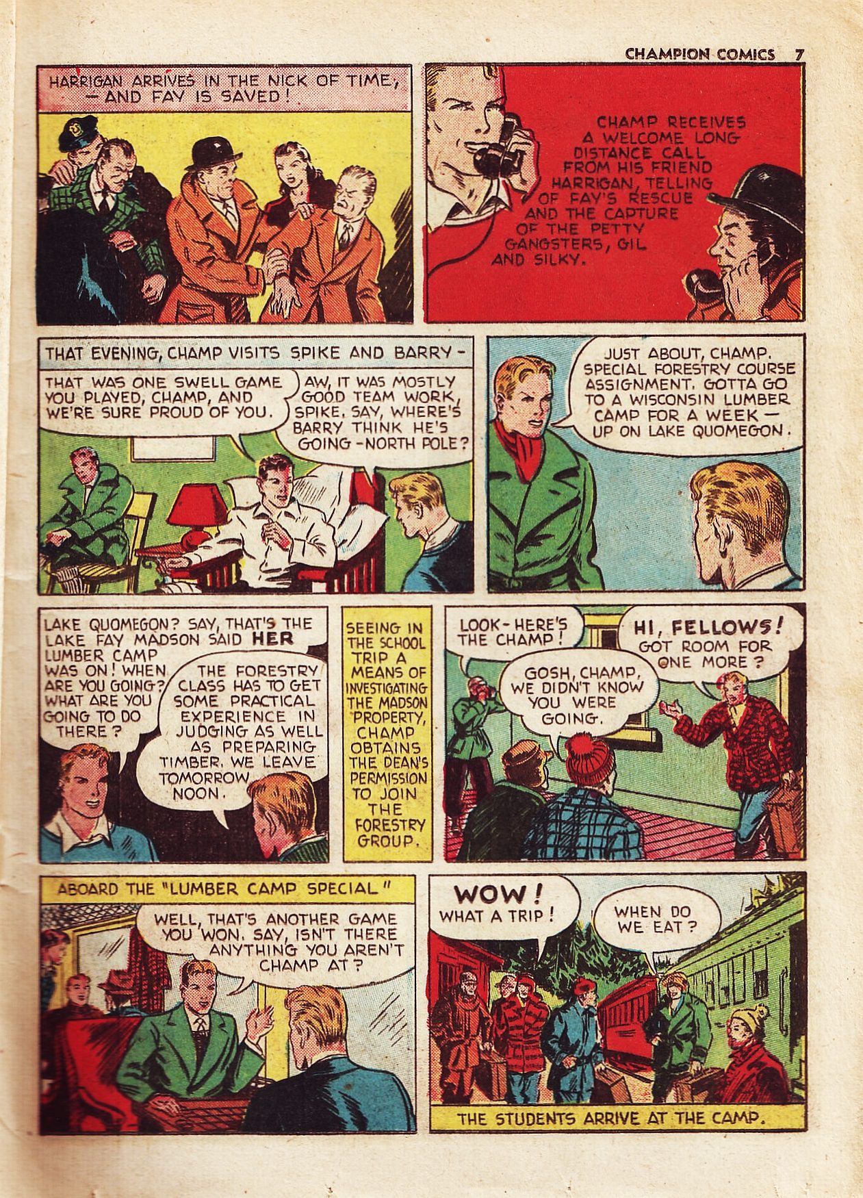 Read online Champion Comics comic -  Issue #6 - 9