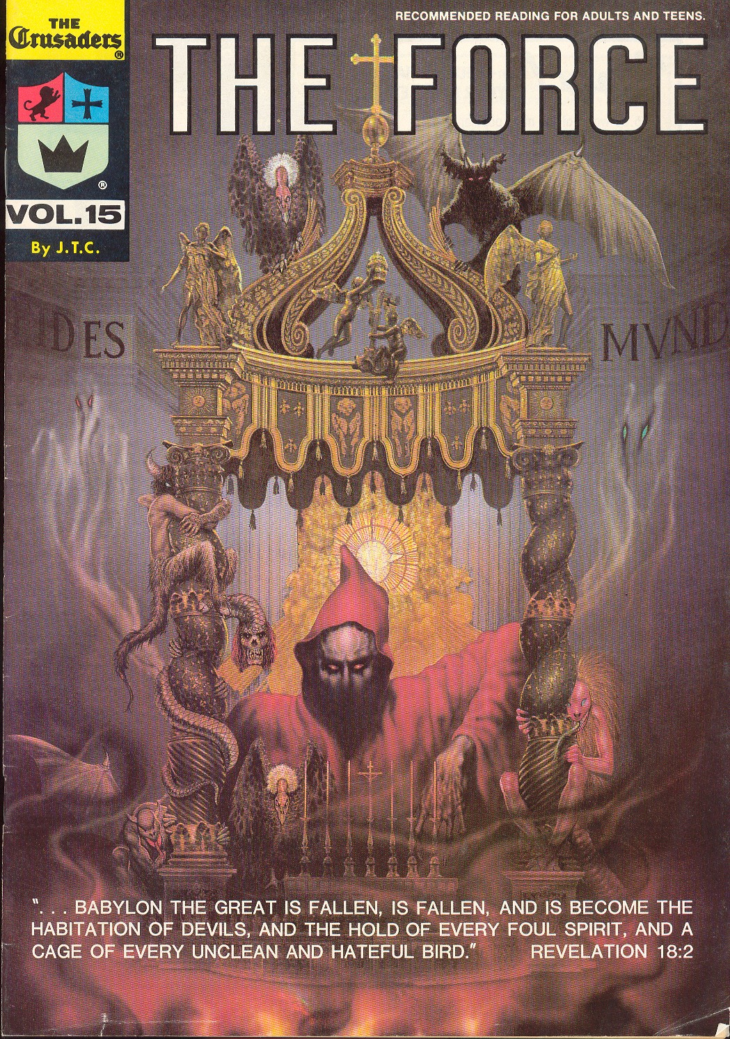 Read online The Crusaders (1974) comic -  Issue #15 - 1