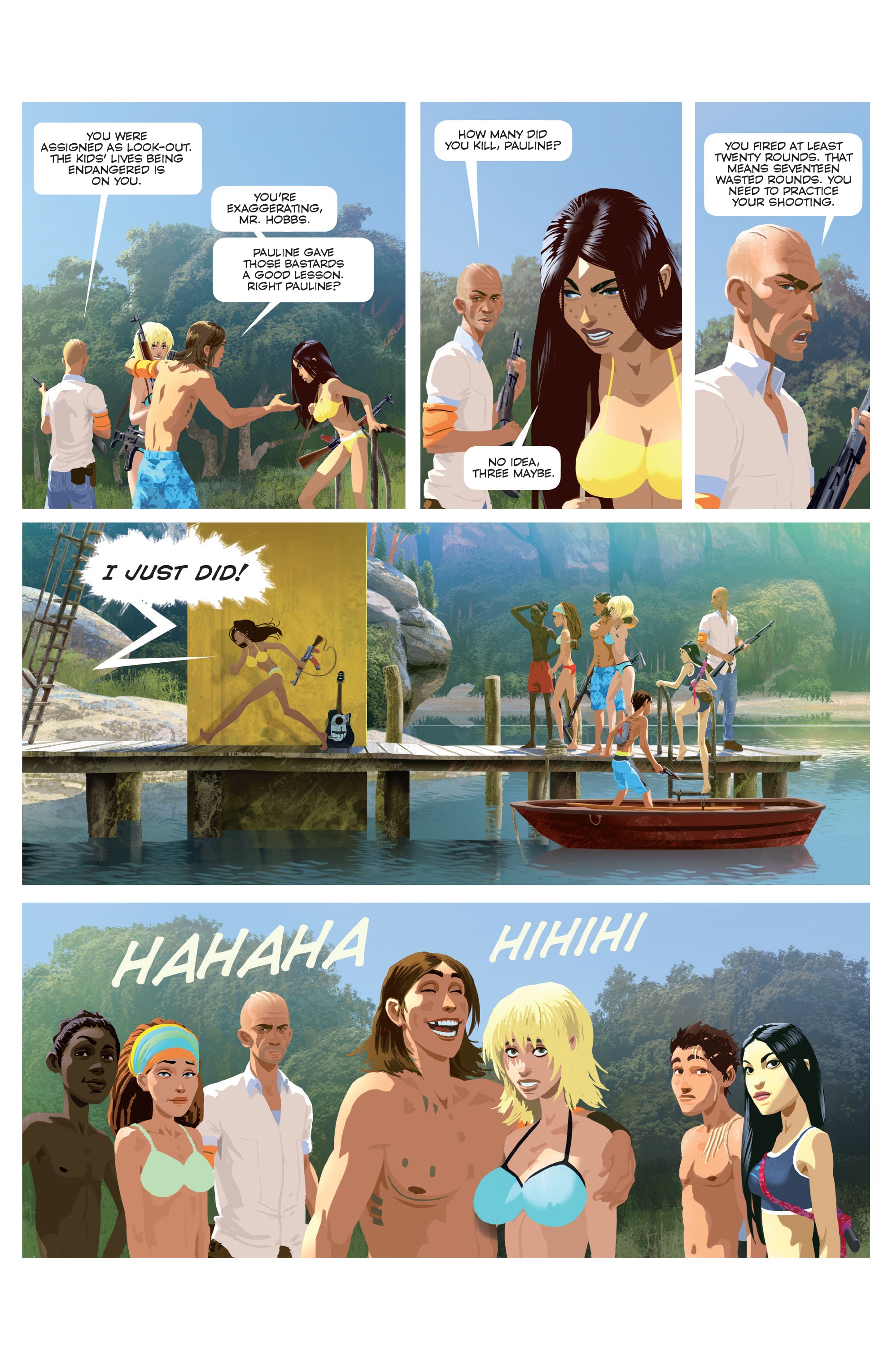 Read online Gung-Ho: Sexy Beast comic -  Issue #1 - 13