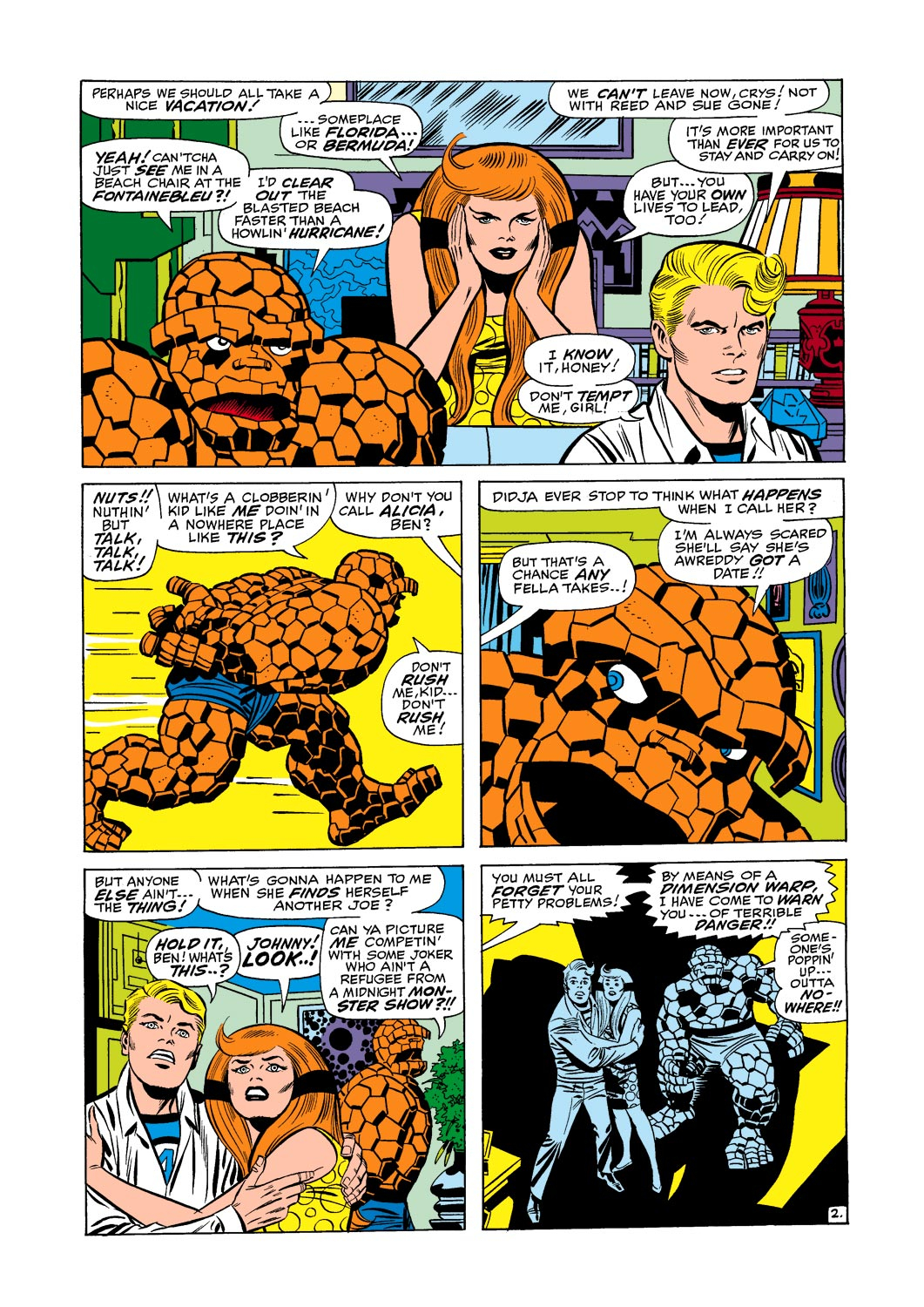 Read online Fantastic Four (1961) comic -  Issue #72 - 3
