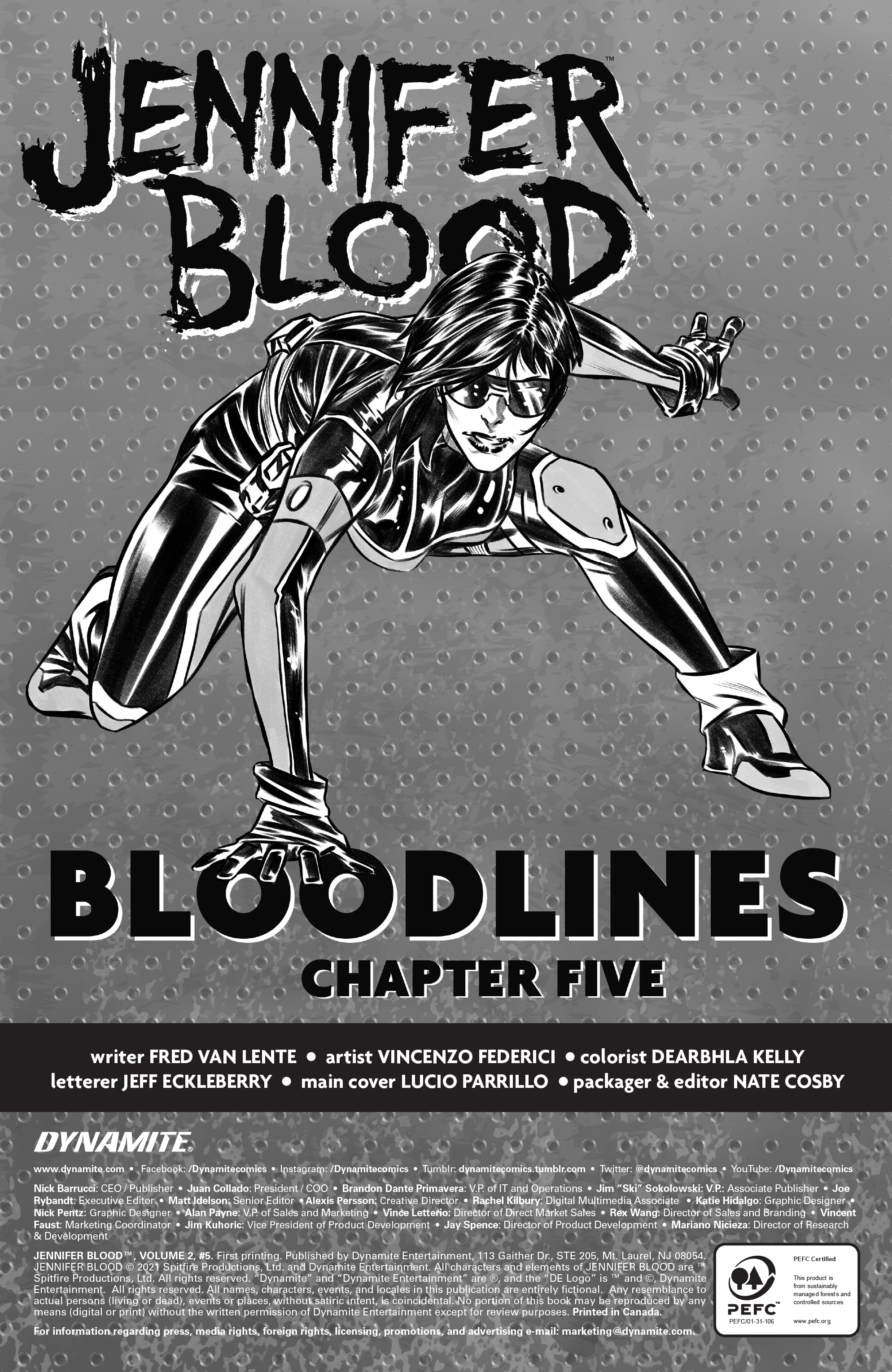 Read online Jennifer Blood (2021) comic -  Issue #5 - 6