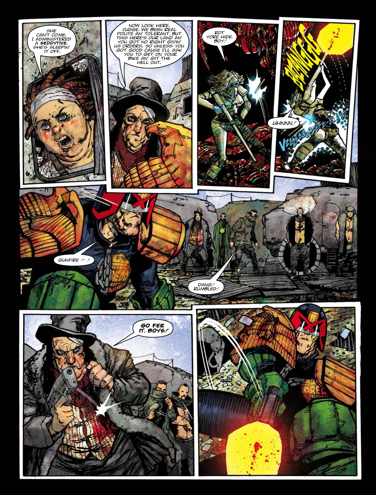 Read online Judge Dredd Megazine (Vol. 5) comic -  Issue #352 - 8