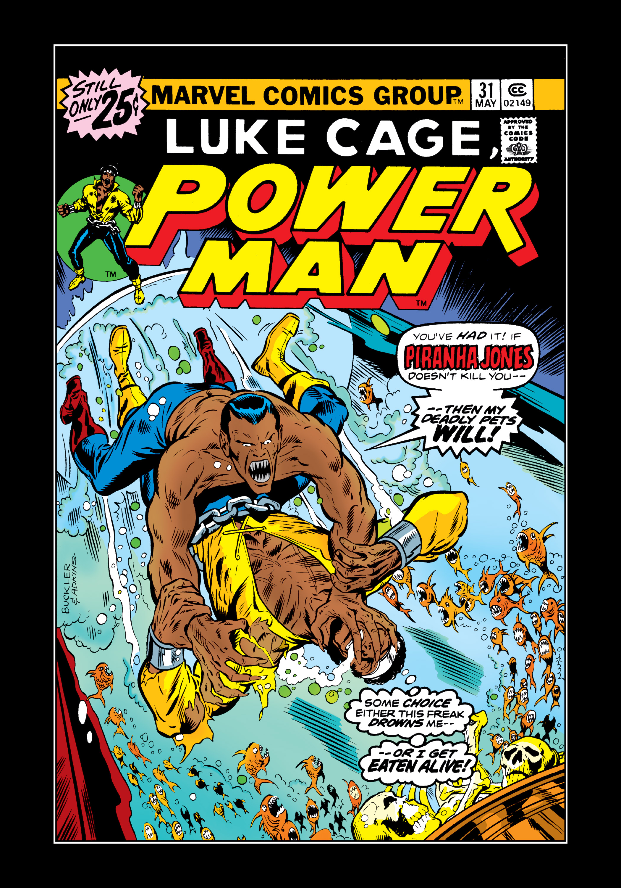 Read online Marvel Masterworks: Luke Cage, Power Man comic -  Issue # TPB 2 (Part 3) - 77