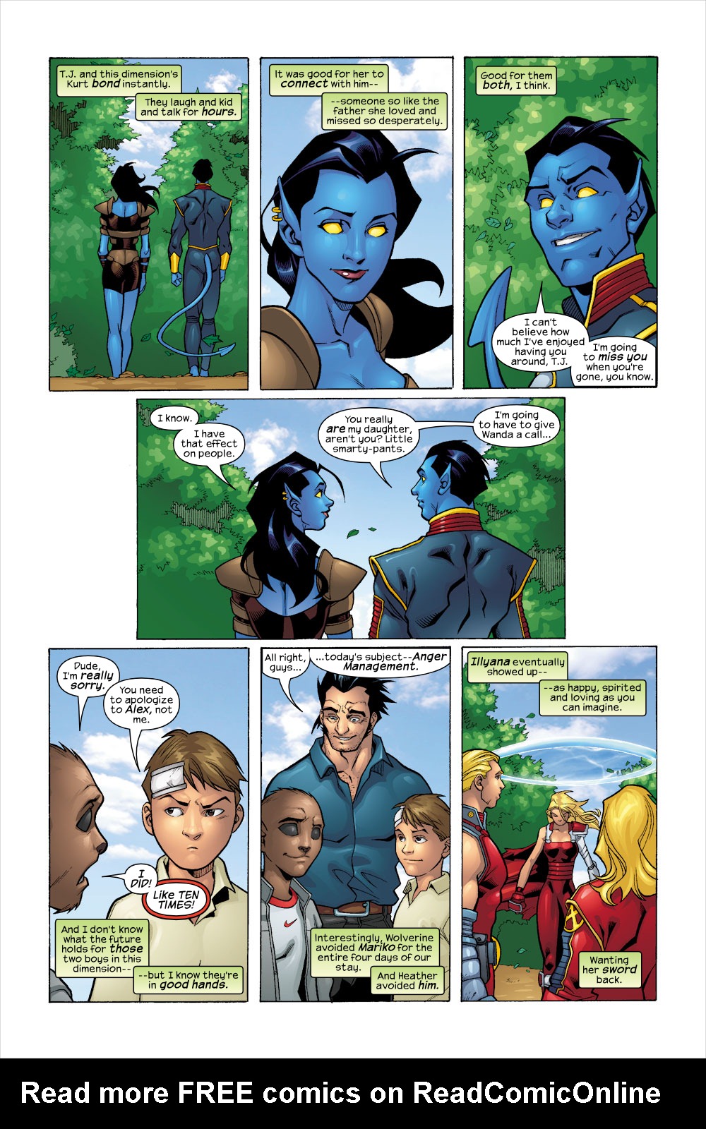 Read online Exiles (2001) comic -  Issue #30 - 22