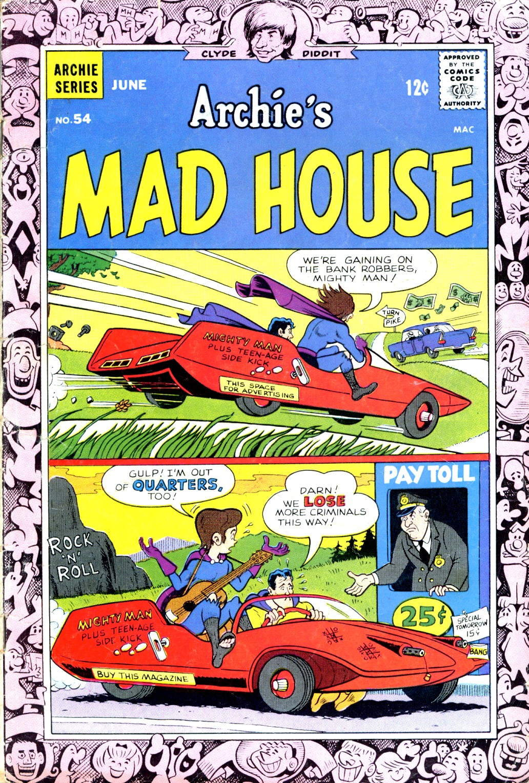 Read online Archie's Madhouse comic -  Issue #54 - 1