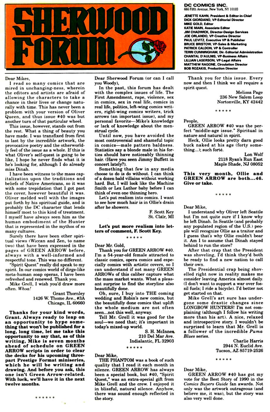 Read online Green Arrow (1988) comic -  Issue #46 - 24