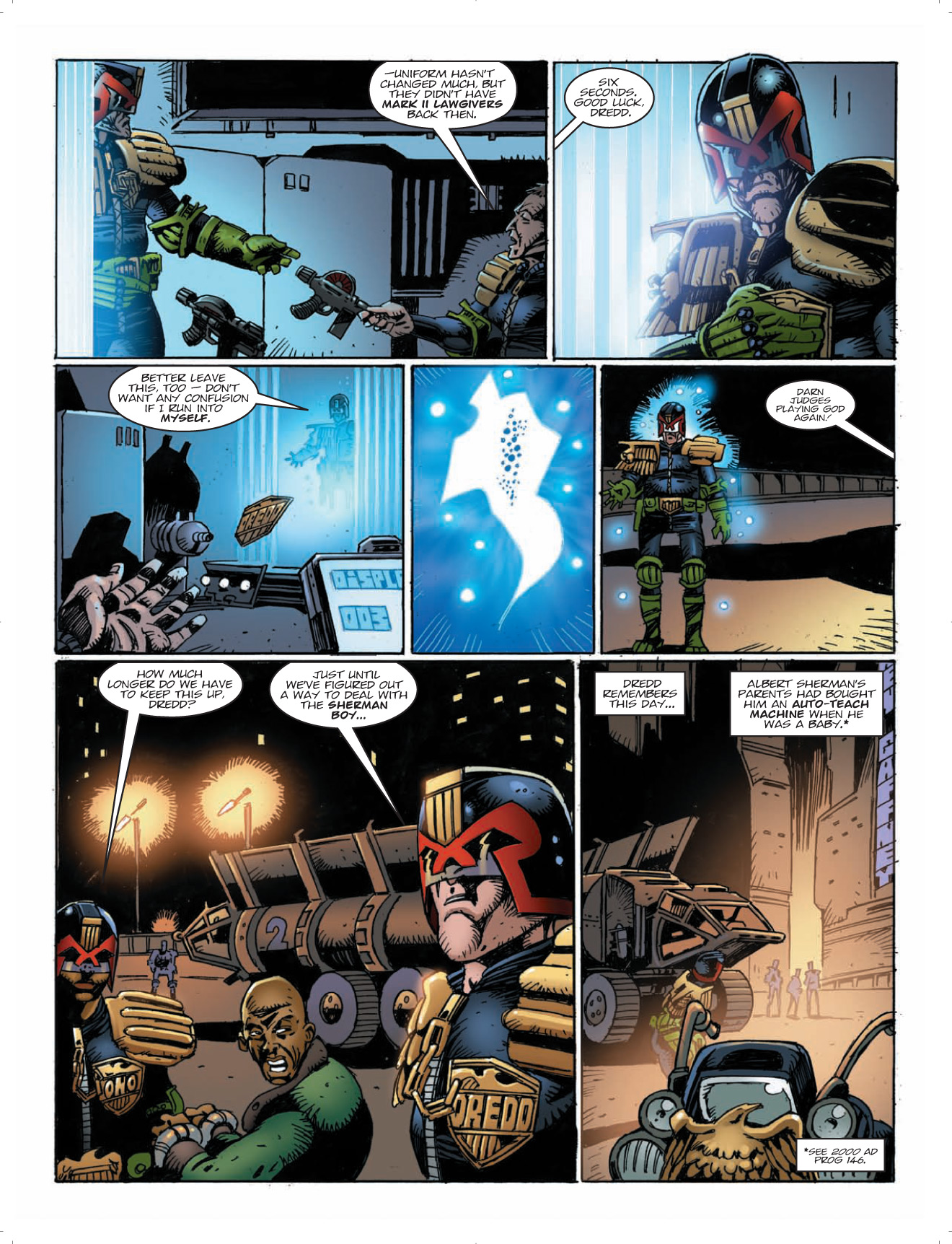 Read online Judge Dredd Megazine (Vol. 5) comic -  Issue #319 - 12