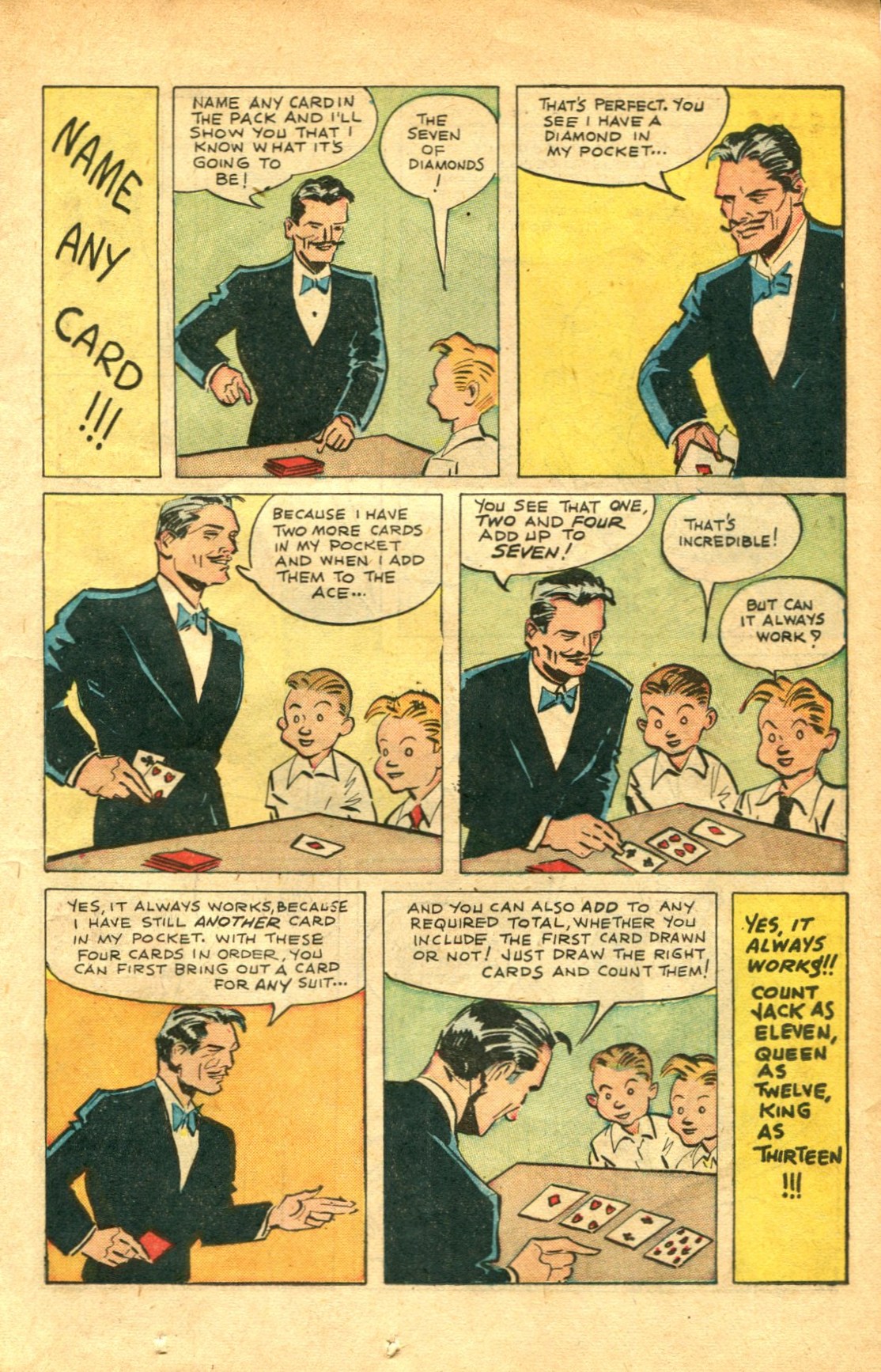 Read online Super-Magician Comics comic -  Issue #48 - 19