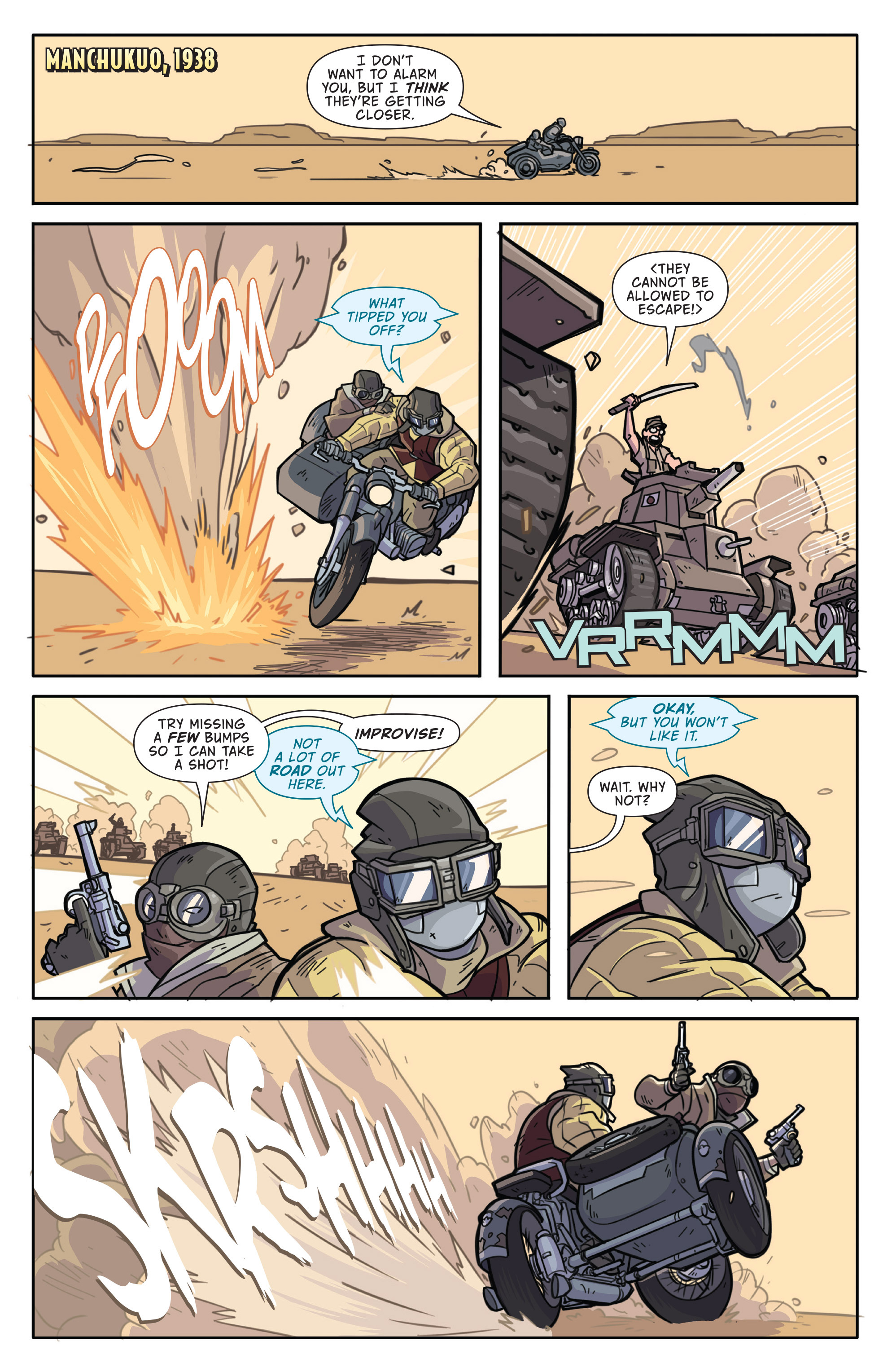 Read online Atomic Robo and the Temple of Od comic -  Issue #1 - 3