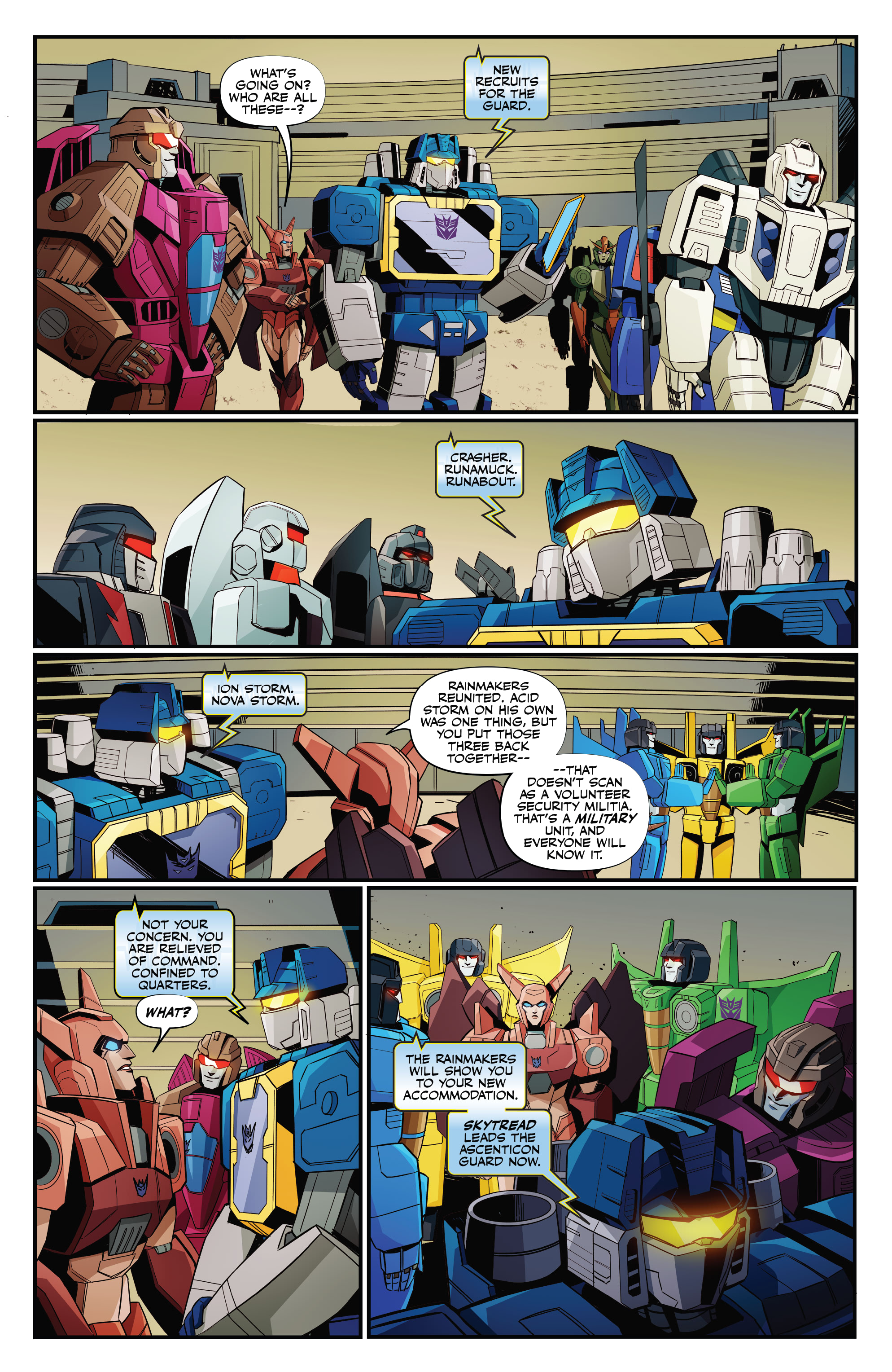 Read online Transformers (2019) comic -  Issue #19 - 9