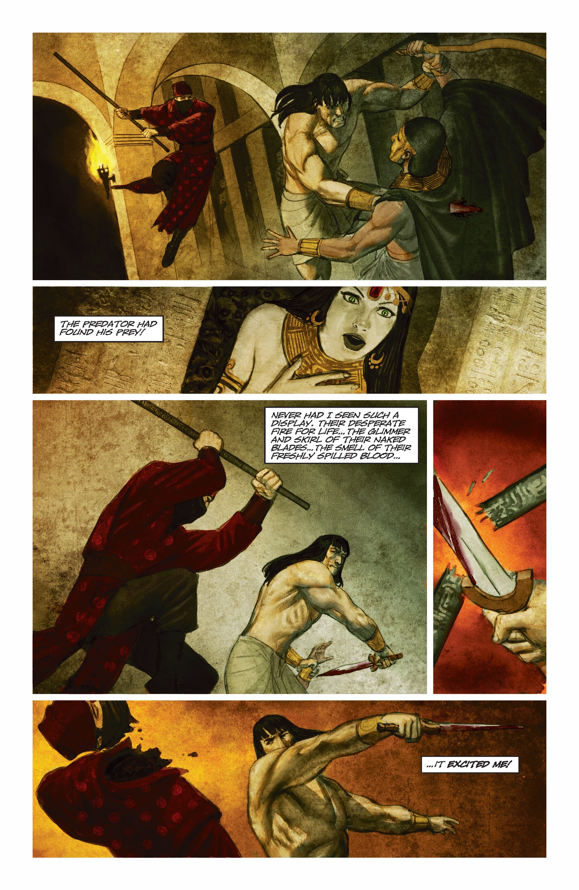 Read online Conan Chronicles Epic Collection comic -  Issue # TPB The Battle of Shamla Pass (Part 2) - 80