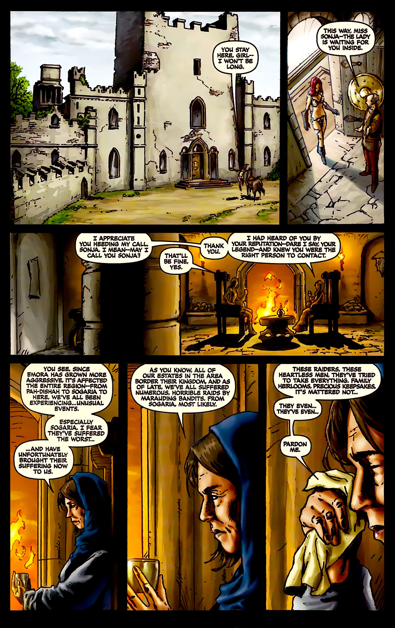 Read online Queen Sonja comic -  Issue #1 - 17