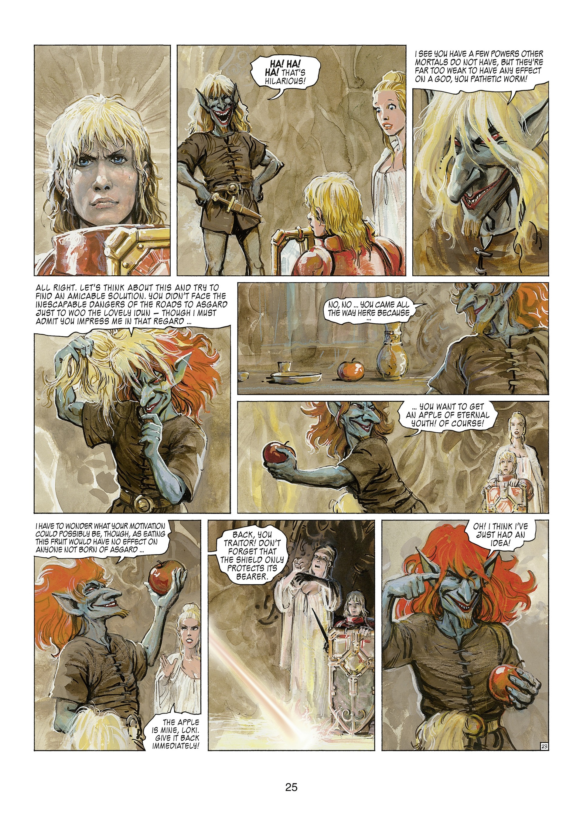 Read online Thorgal comic -  Issue #24 - 27